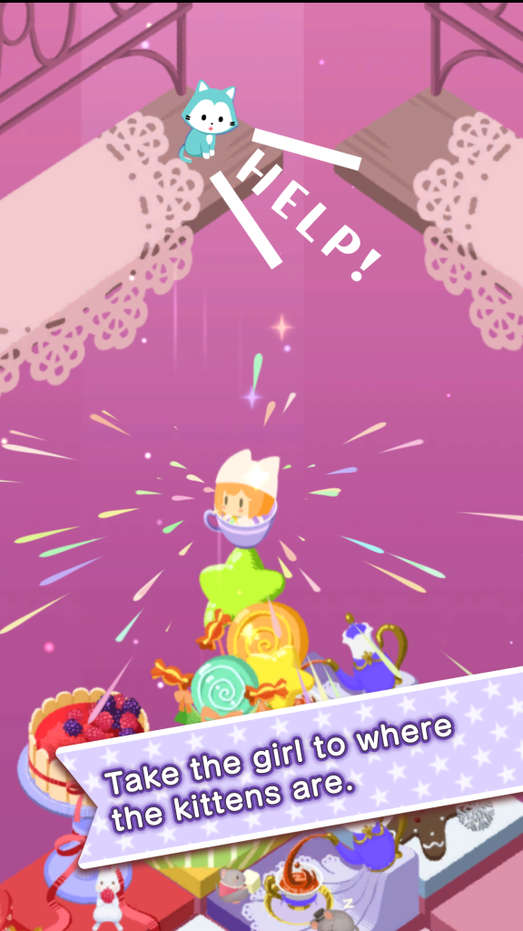 اسکرین شات 2 بازی Cat Puzzle -Stray Cat Towers-