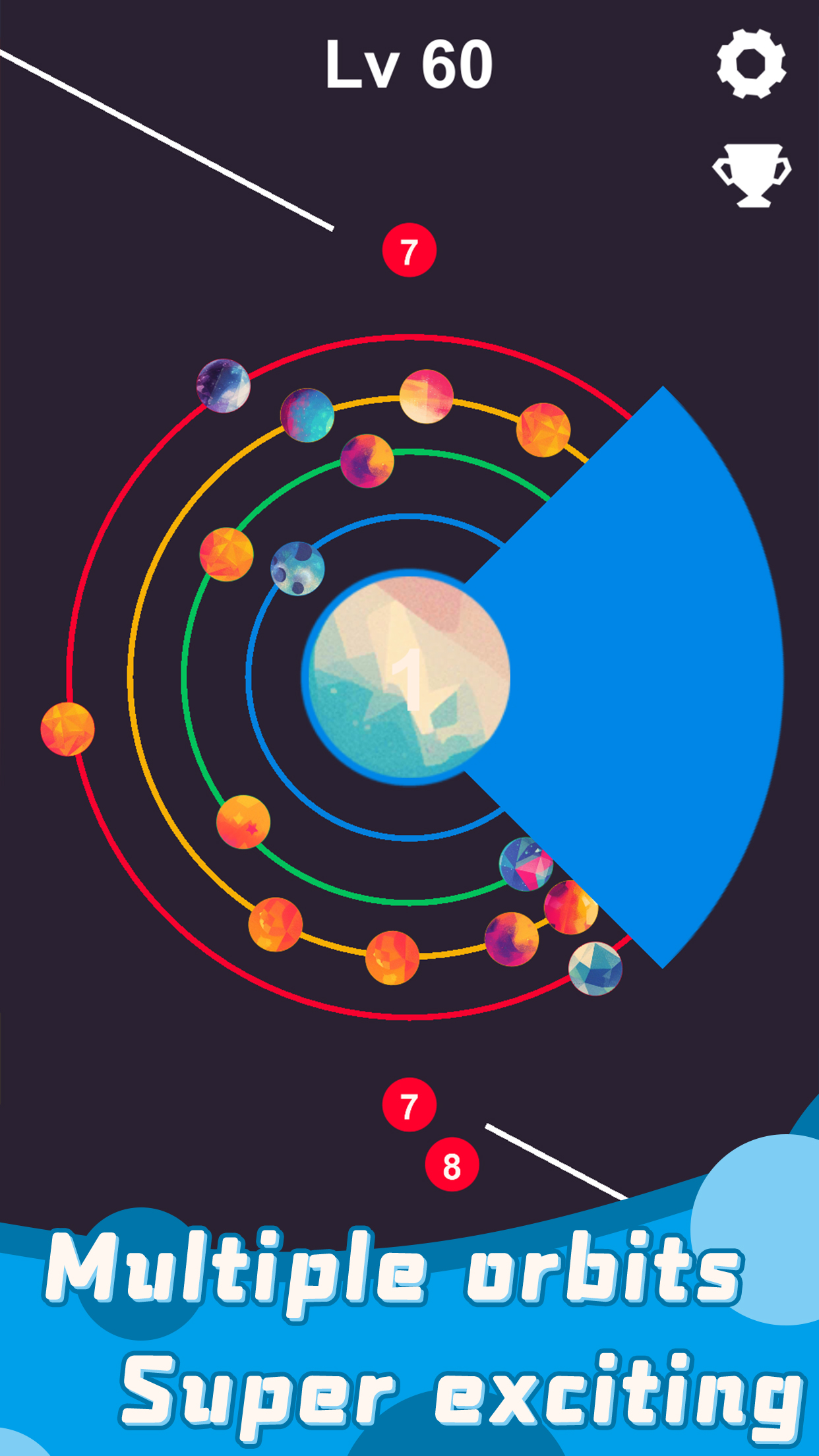 اسکرین شات 5 بازی Dots Order 2 - Dual Orbits
