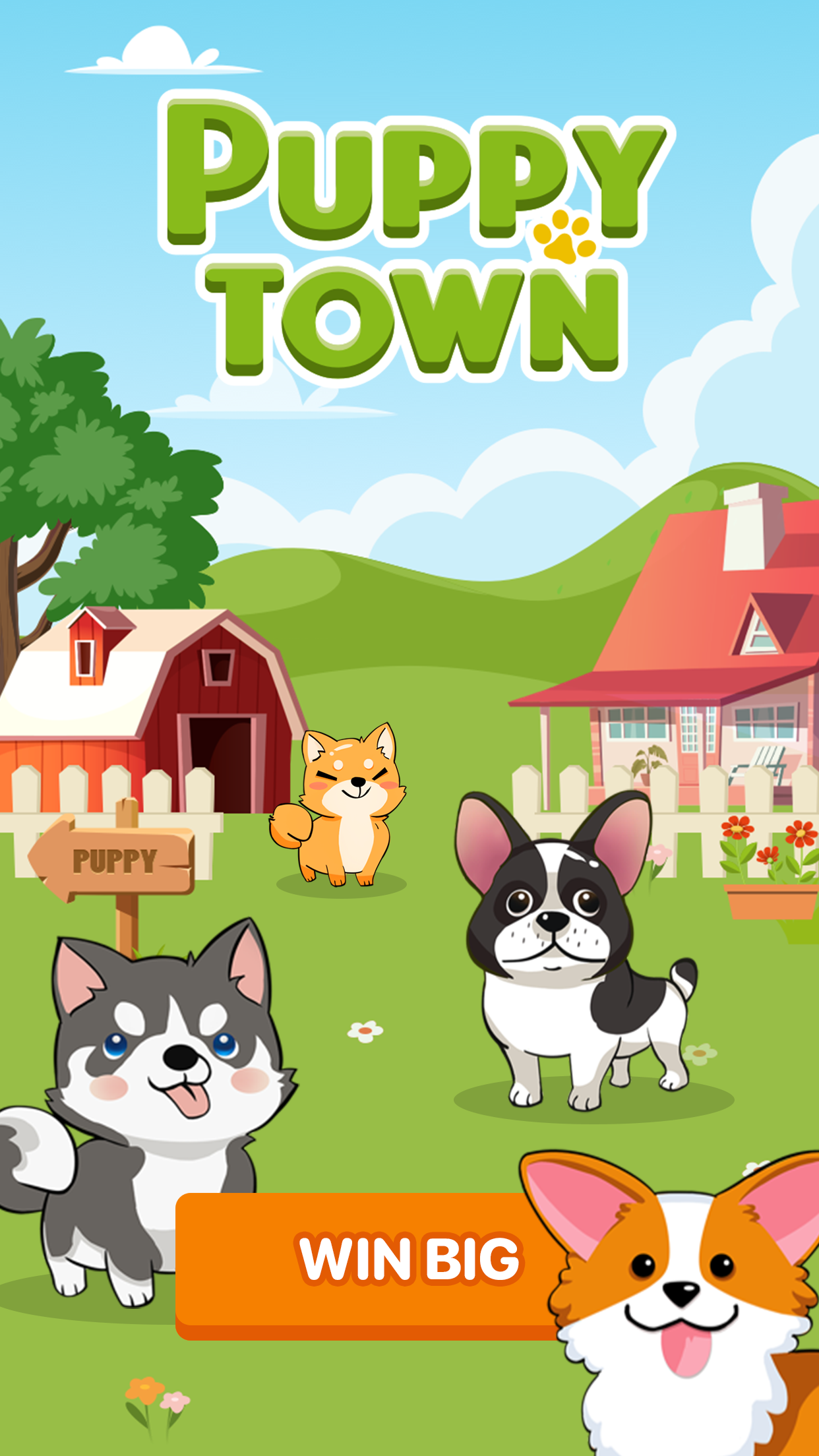 اسکرین شات 8 بازی Puppy Town - Merge & Win