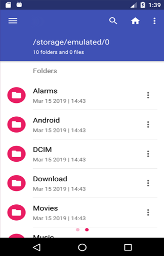 اسکرین شات 2 برنامه APK File manager