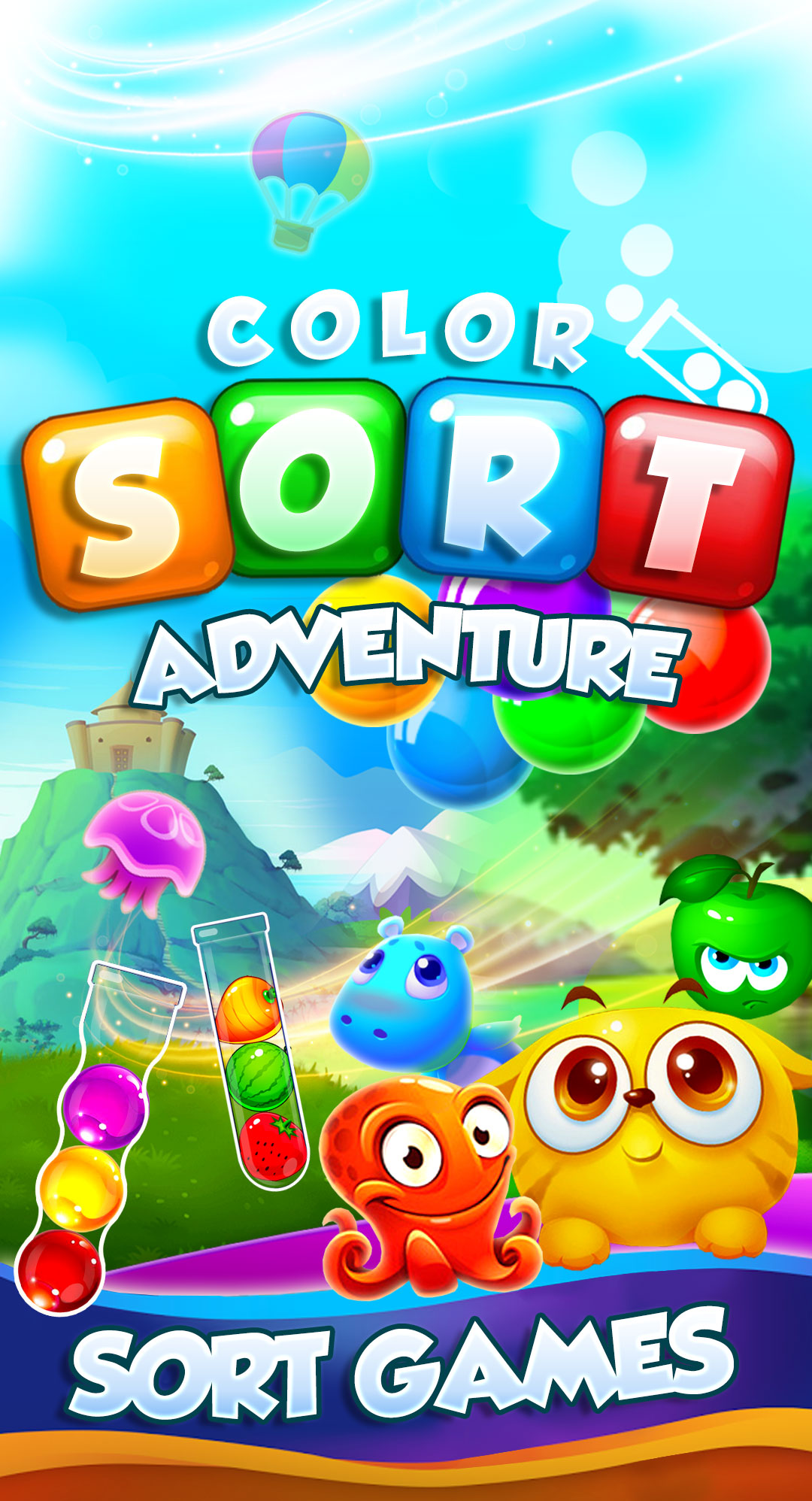 اسکرین شات 1 بازی Ball Sort Puzzle - Color Games
