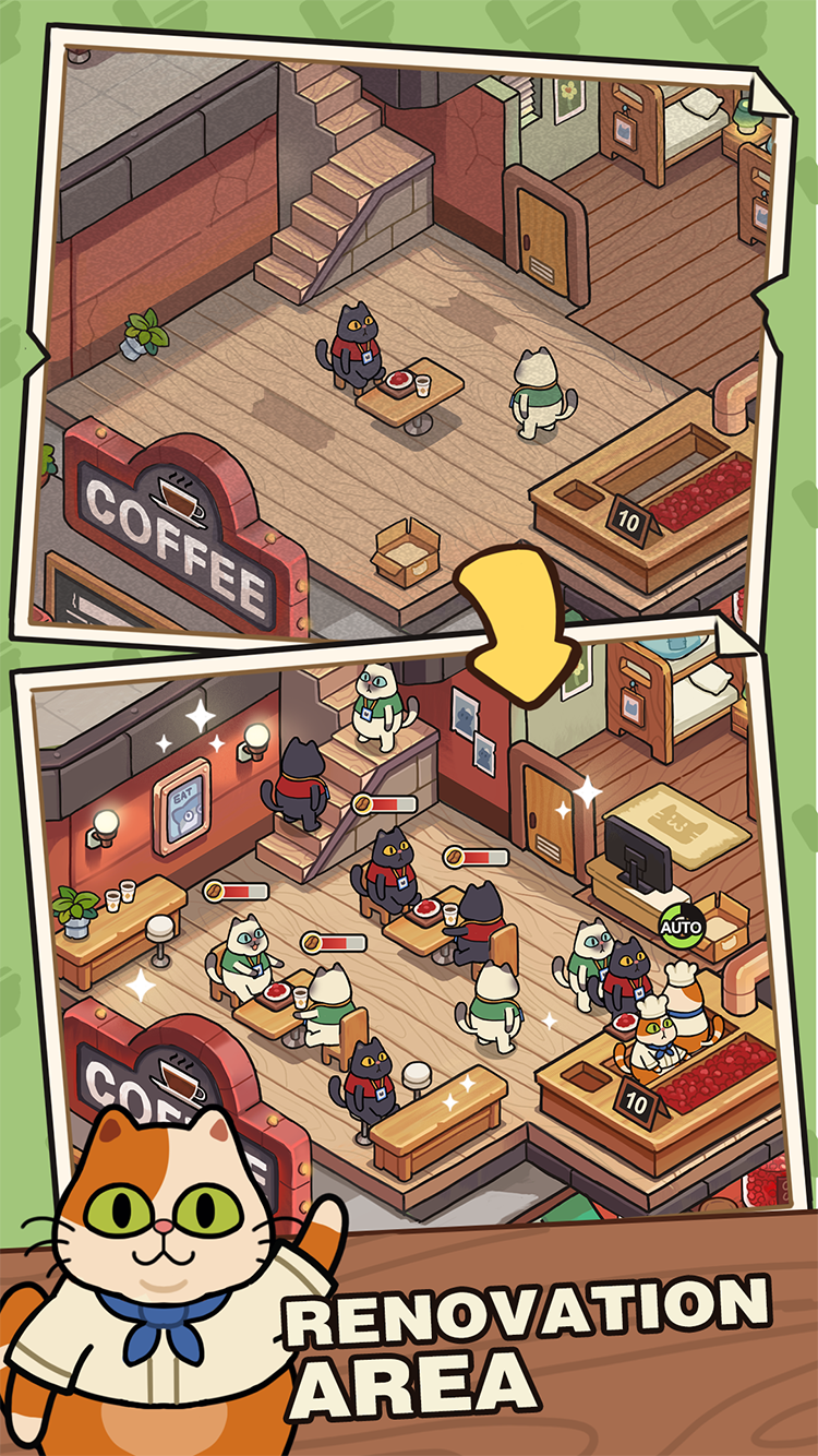 اسکرین شات 1 بازی My Purrfect Poo Cafe