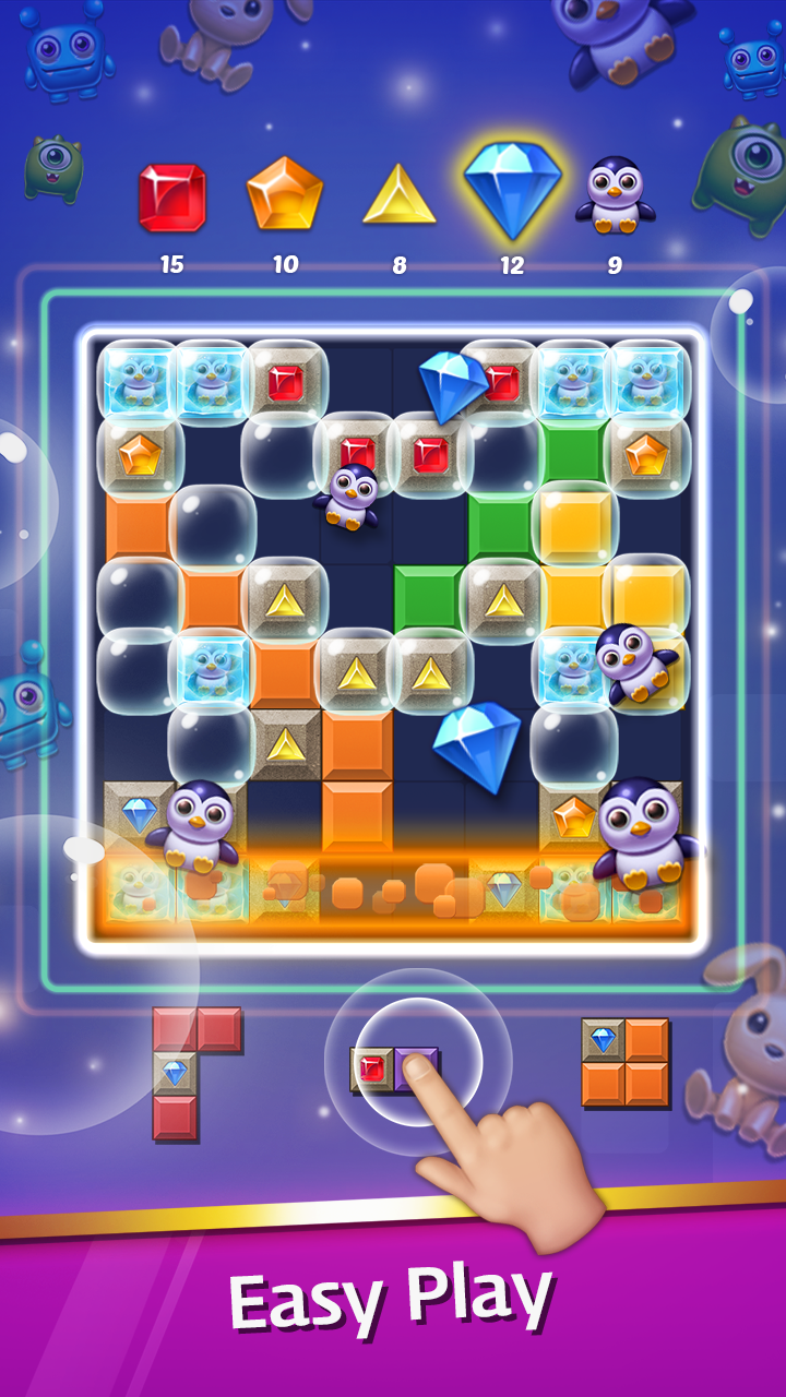 اسکرین شات 1 بازی Block Pop!