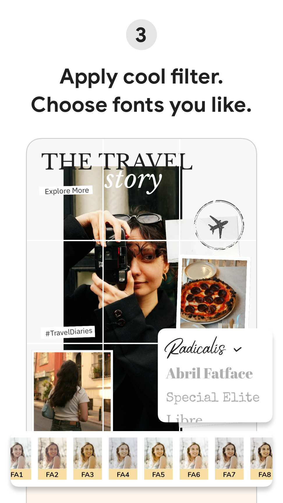 اسکرین شات 3 برنامه Grid layout for Instagram feed