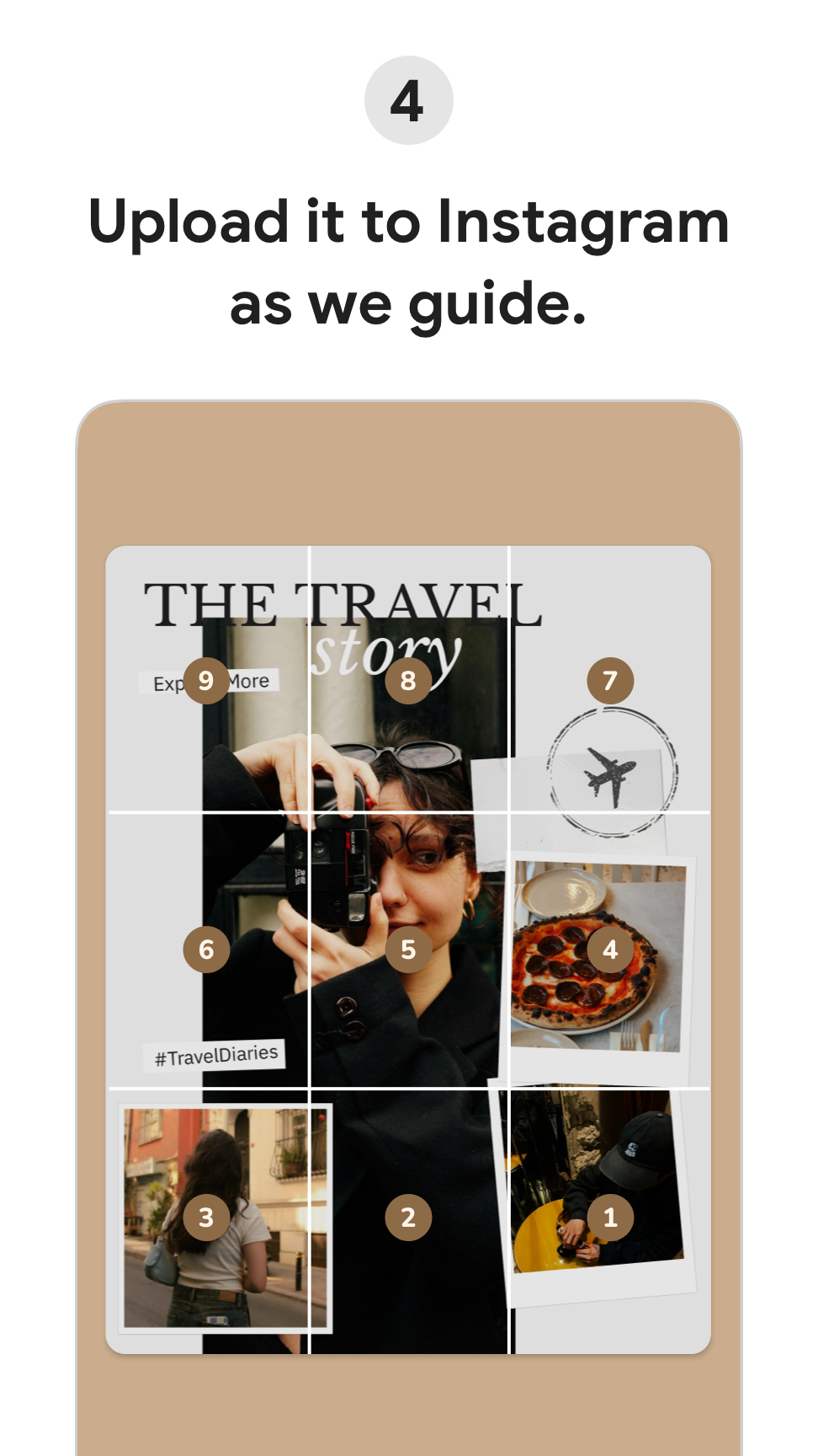 اسکرین شات 4 برنامه Grid layout for Instagram feed