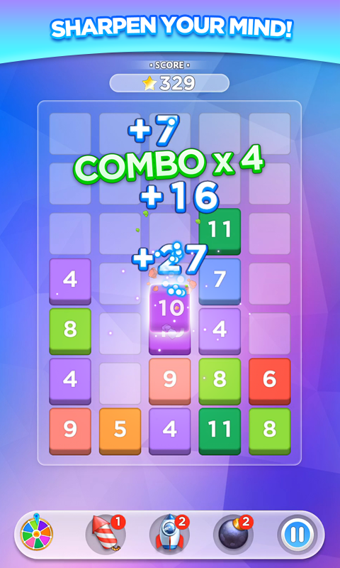 اسکرین شات 3 بازی Merge Number Puzzle