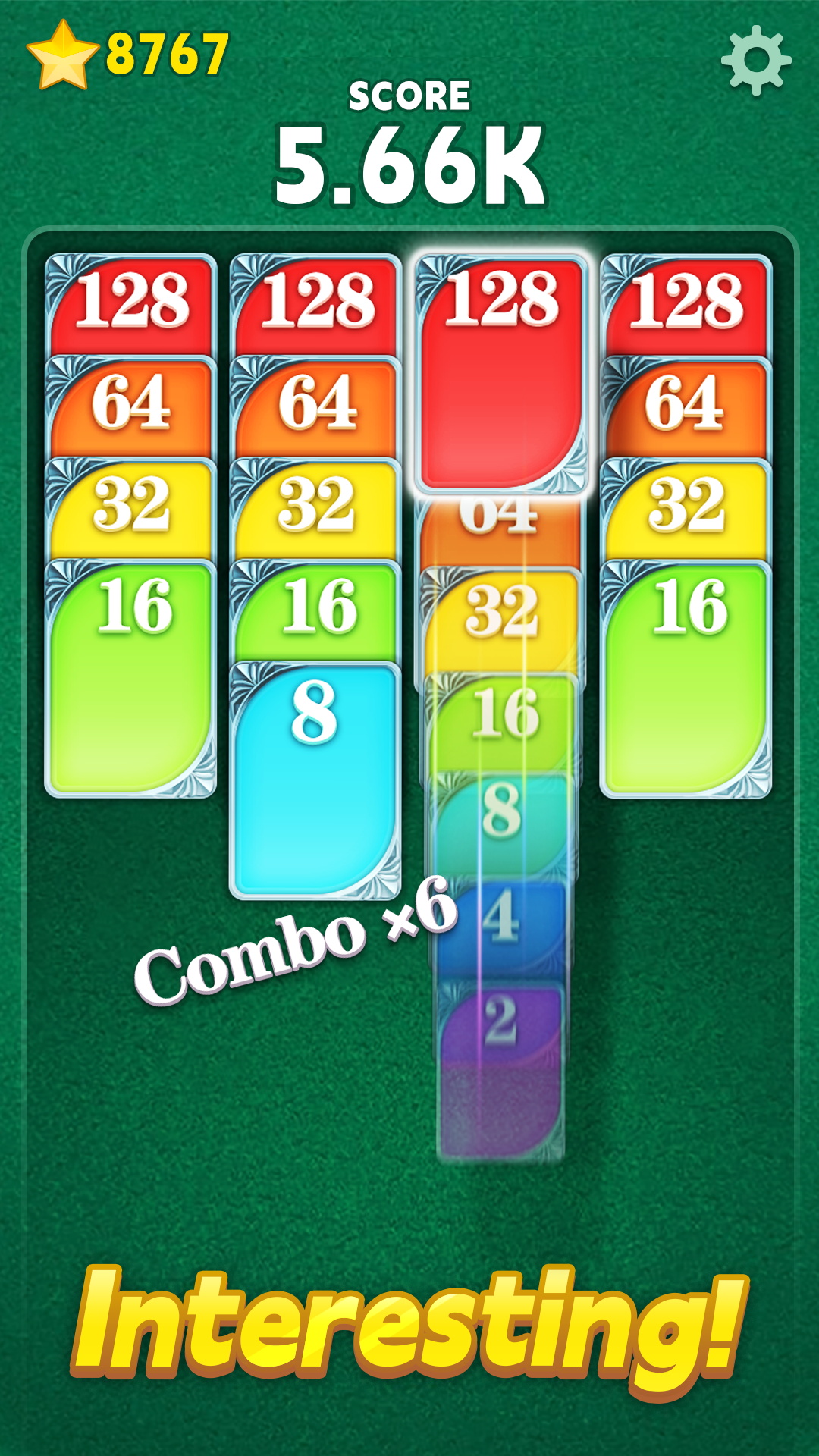 اسکرین شات 3 بازی Merge Card Puzzle