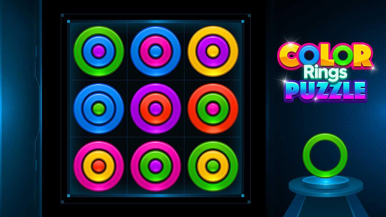 اسکرین شات 8 بازی Color Rings Puzzle