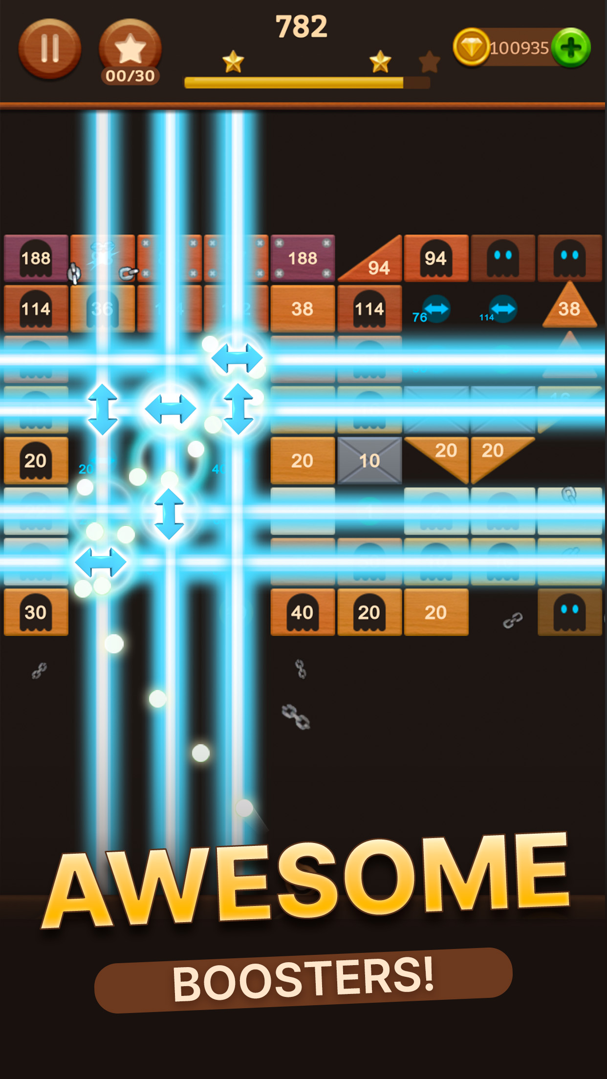 اسکرین شات 3 بازی Brick Breaker: Legend Balls