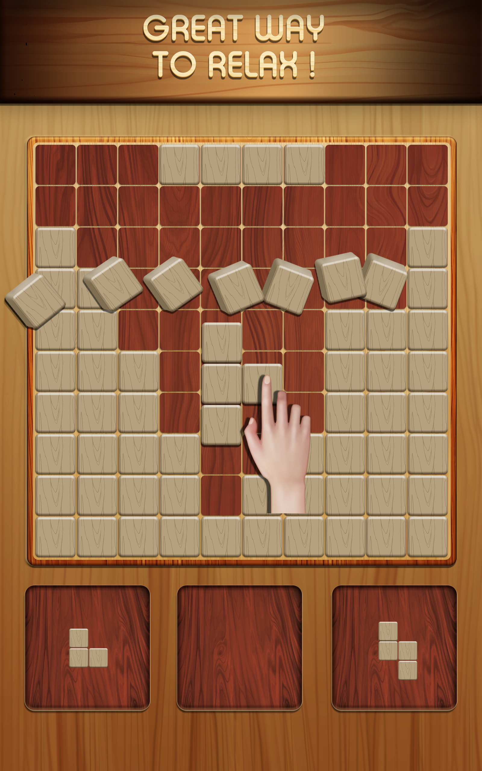 اسکرین شات 5 بازی Classic Block Puzzle Wood 1010