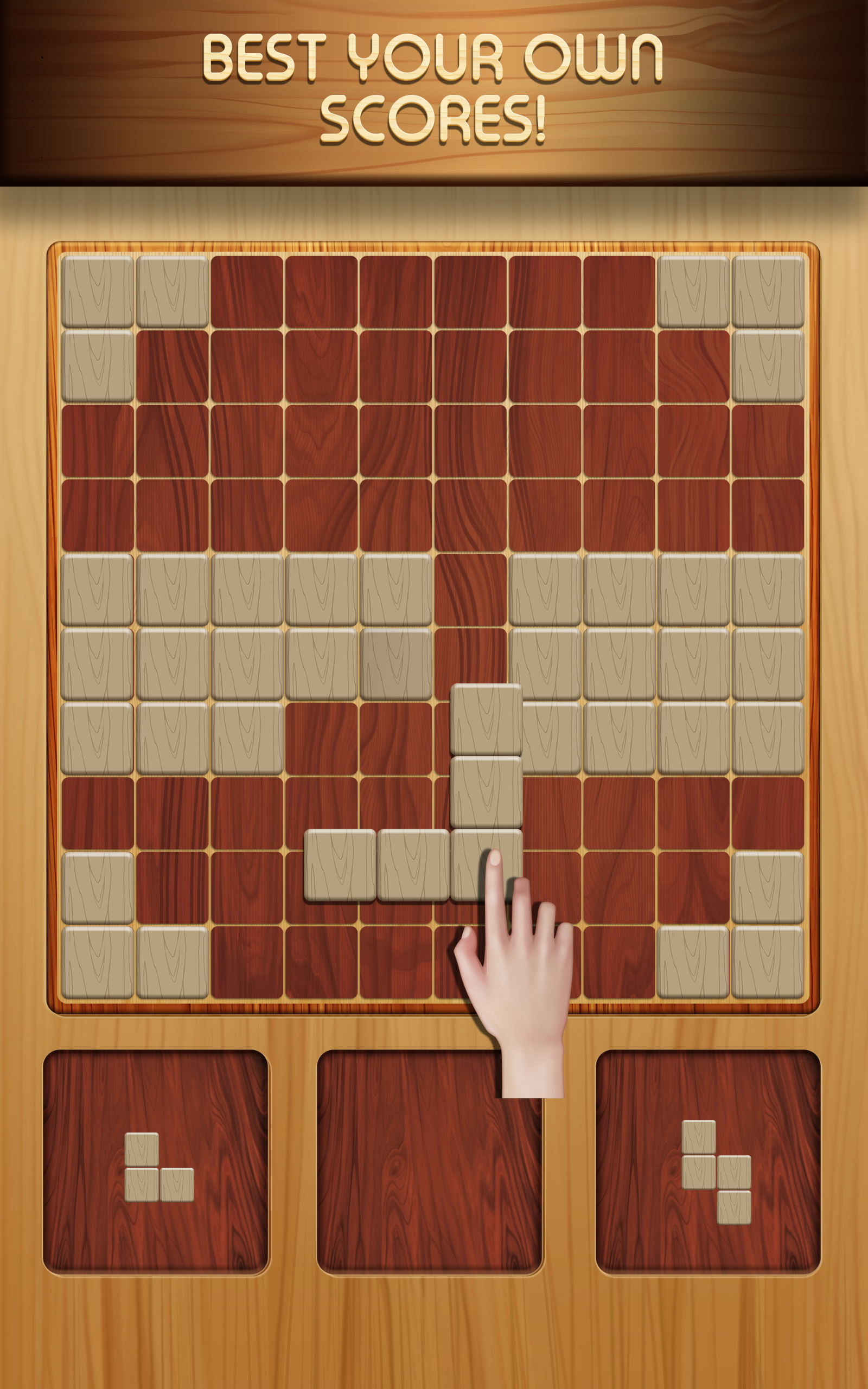 اسکرین شات 3 بازی Classic Block Puzzle Wood 1010