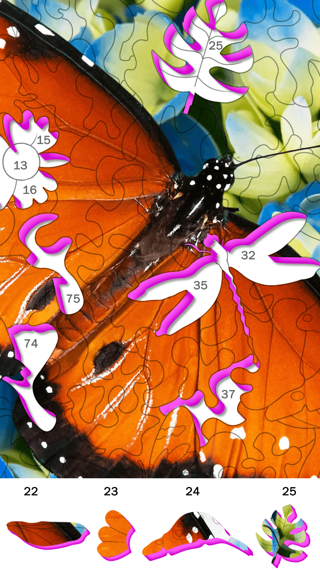 اسکرین شات 5 بازی Tap Color Jigsaw