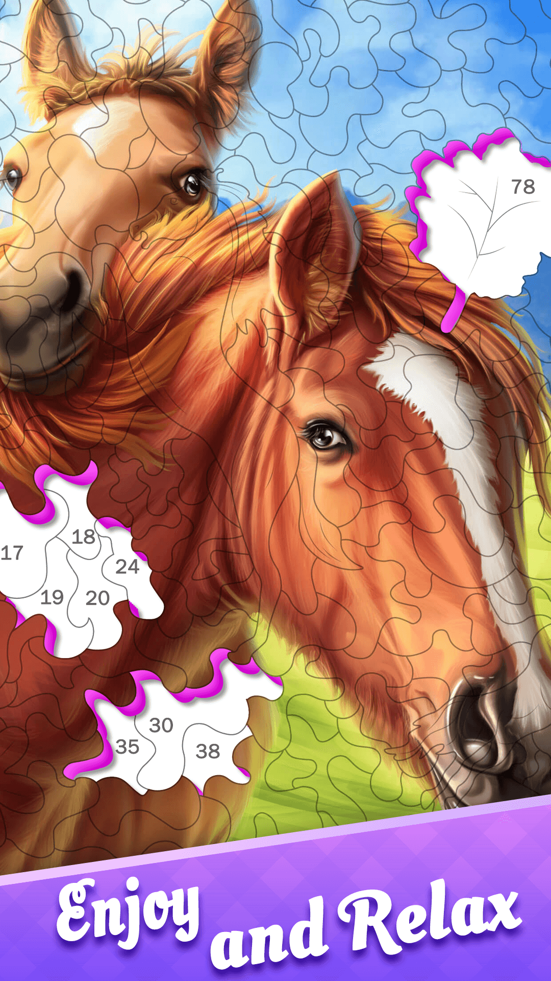 اسکرین شات 3 بازی Tap Color Jigsaw
