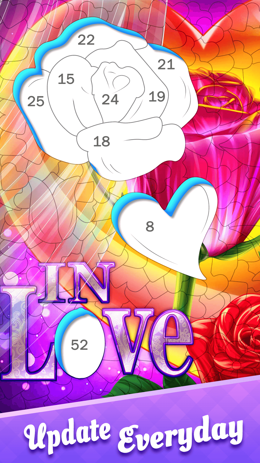 اسکرین شات 1 بازی Tap Color Jigsaw