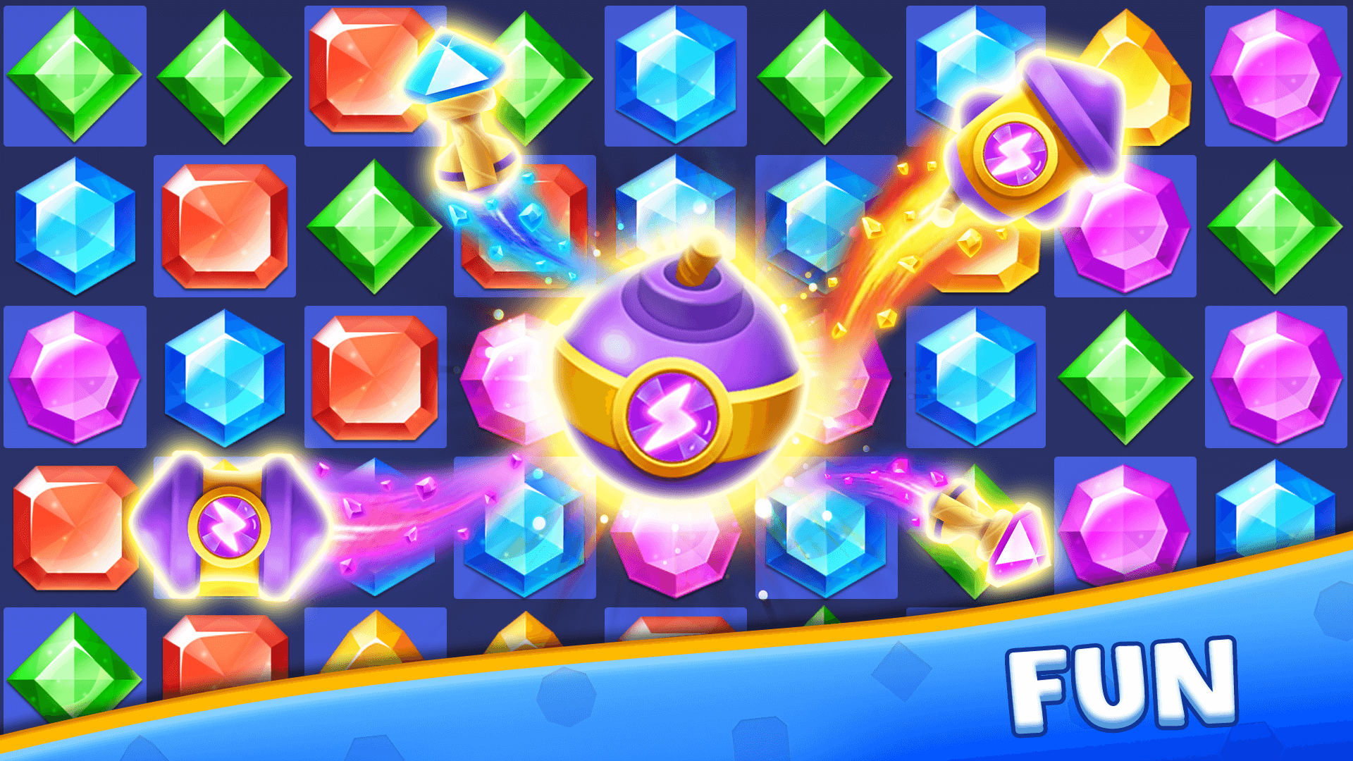 اسکرین شات 6 بازی Jewels Adventure Match Blast
