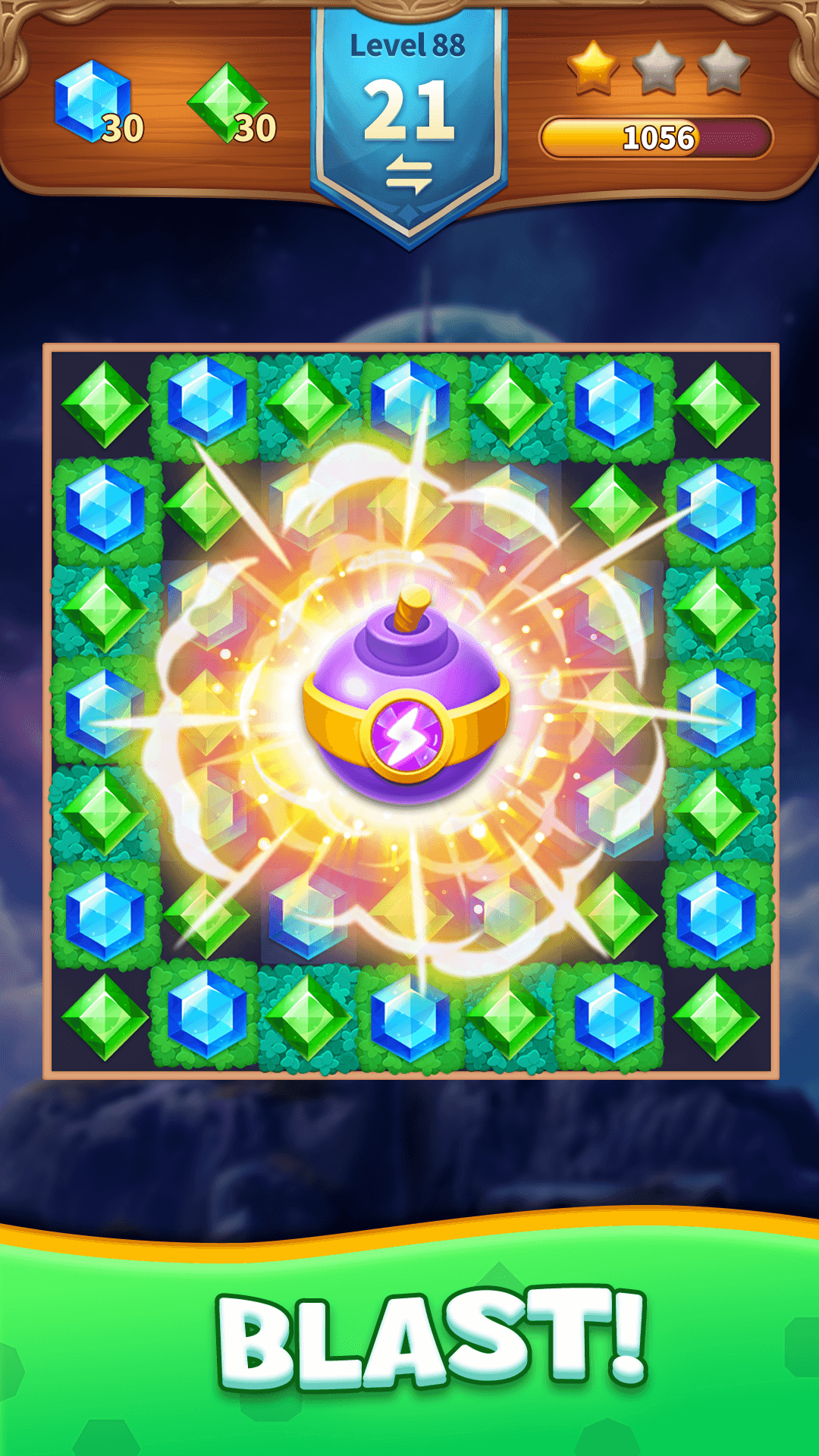 اسکرین شات 2 بازی Jewels Adventure Match Blast