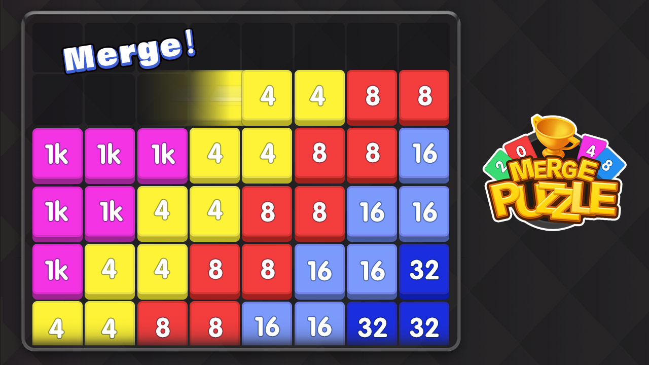 اسکرین شات 3 بازی Merge Block - number games