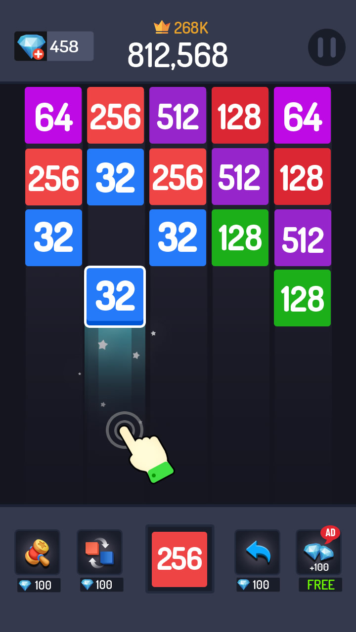 اسکرین شات 5 بازی Numbers Game - 2048 Merge