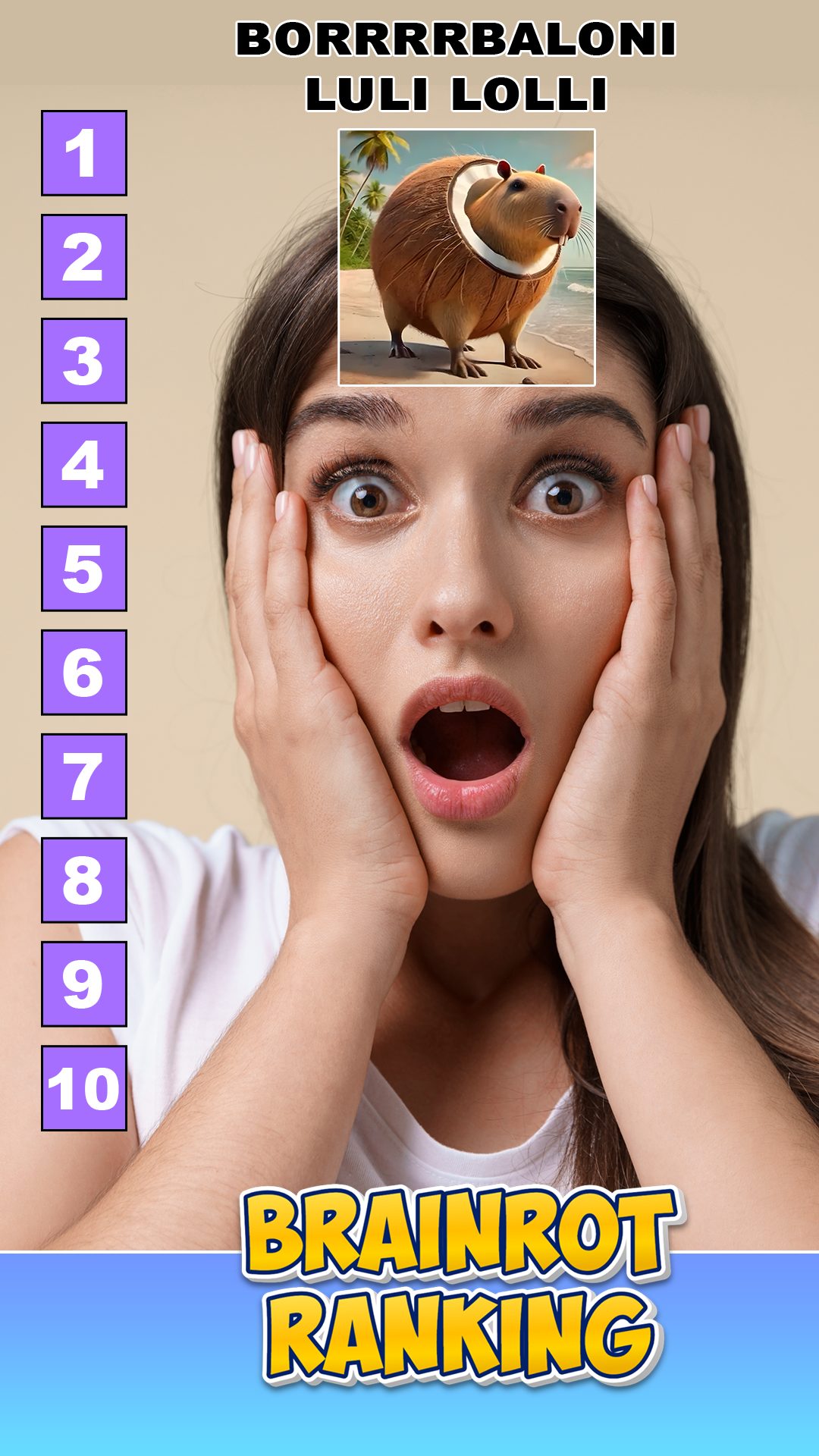 اسکرین شات 2 بازی Brainrot Fun Mini Challenge