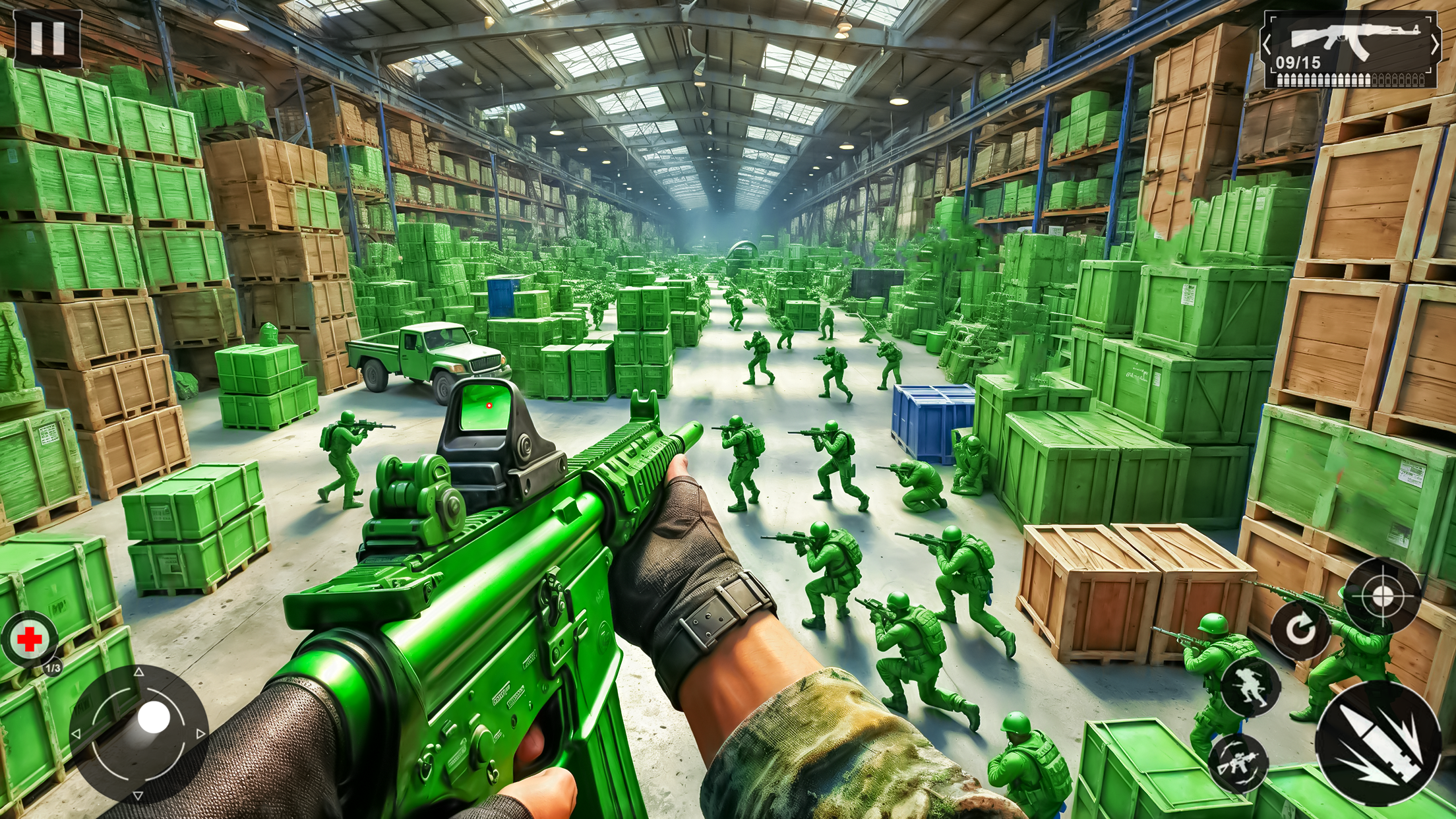 اسکرین شات 7 بازی Plastic Army Battlegrounds