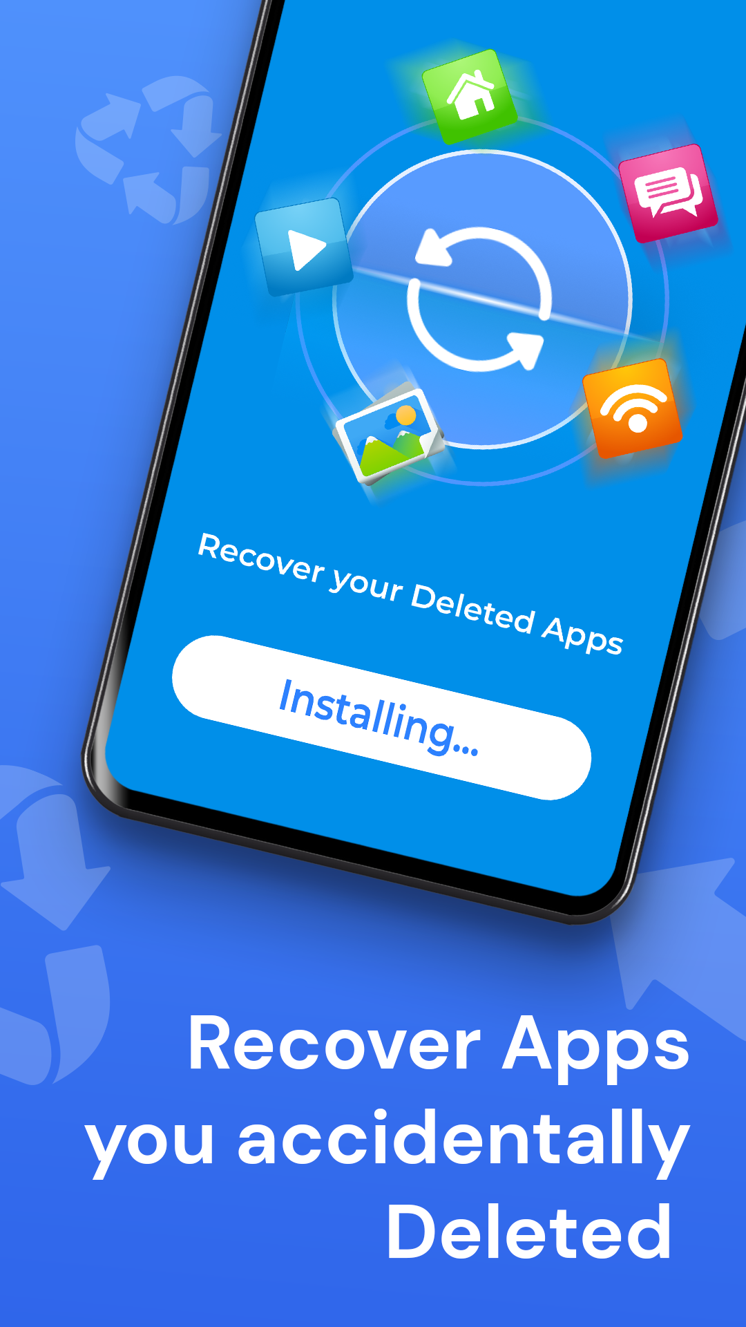اسکرین شات 2 برنامه App Recovery: Restore Deleted