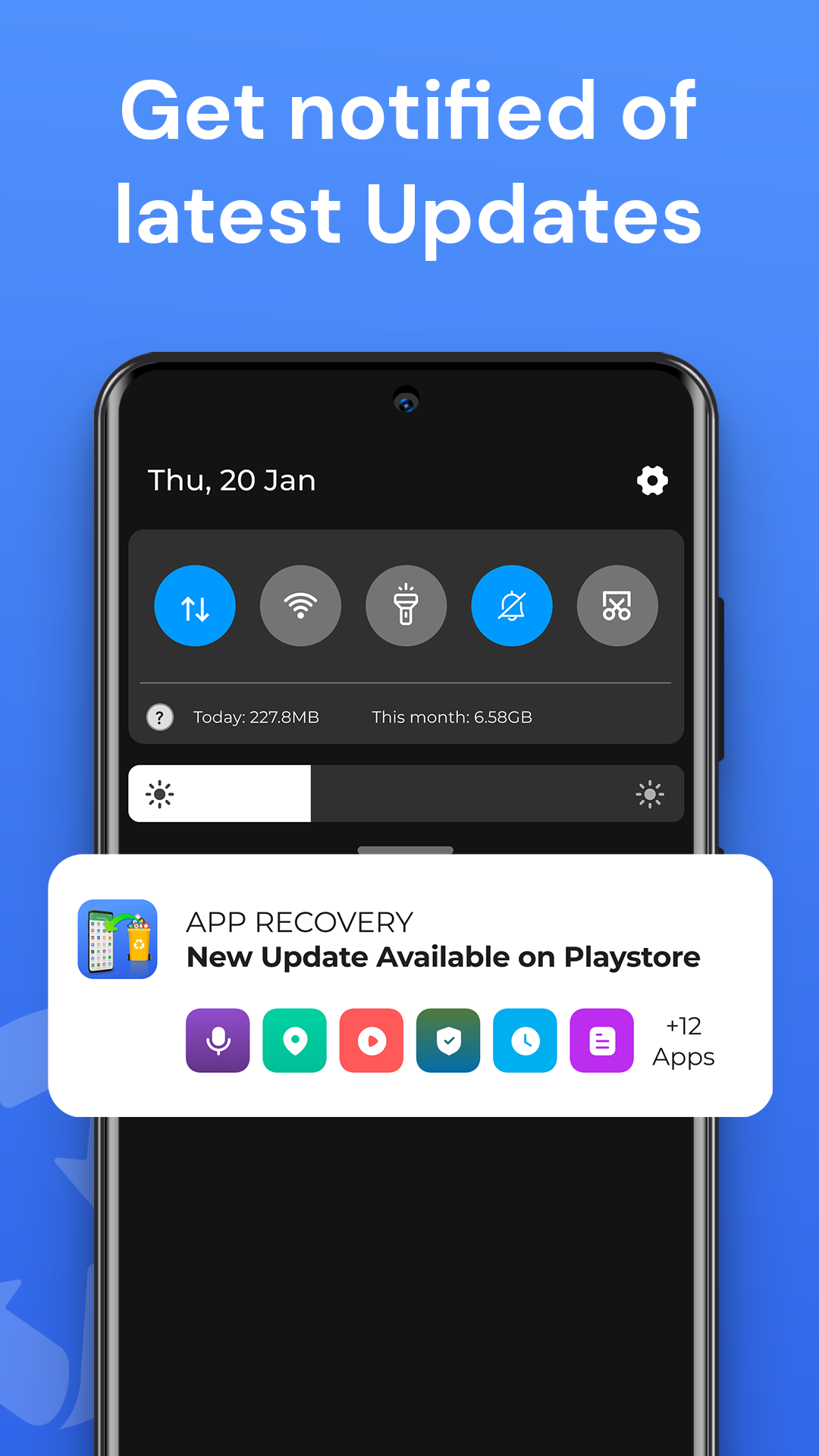 اسکرین شات 5 برنامه App Recovery: Restore Deleted