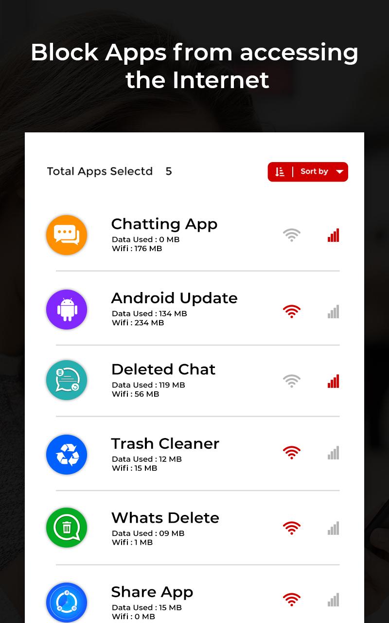 اسکرین شات 1 برنامه Net Blocker: Net Guard