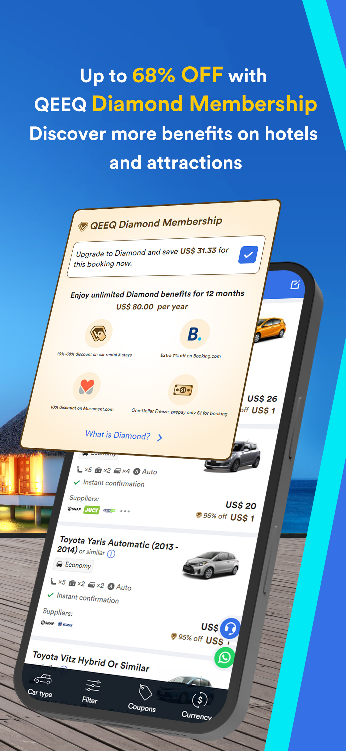 اسکرین شات 3 برنامه QEEQ Car Rental