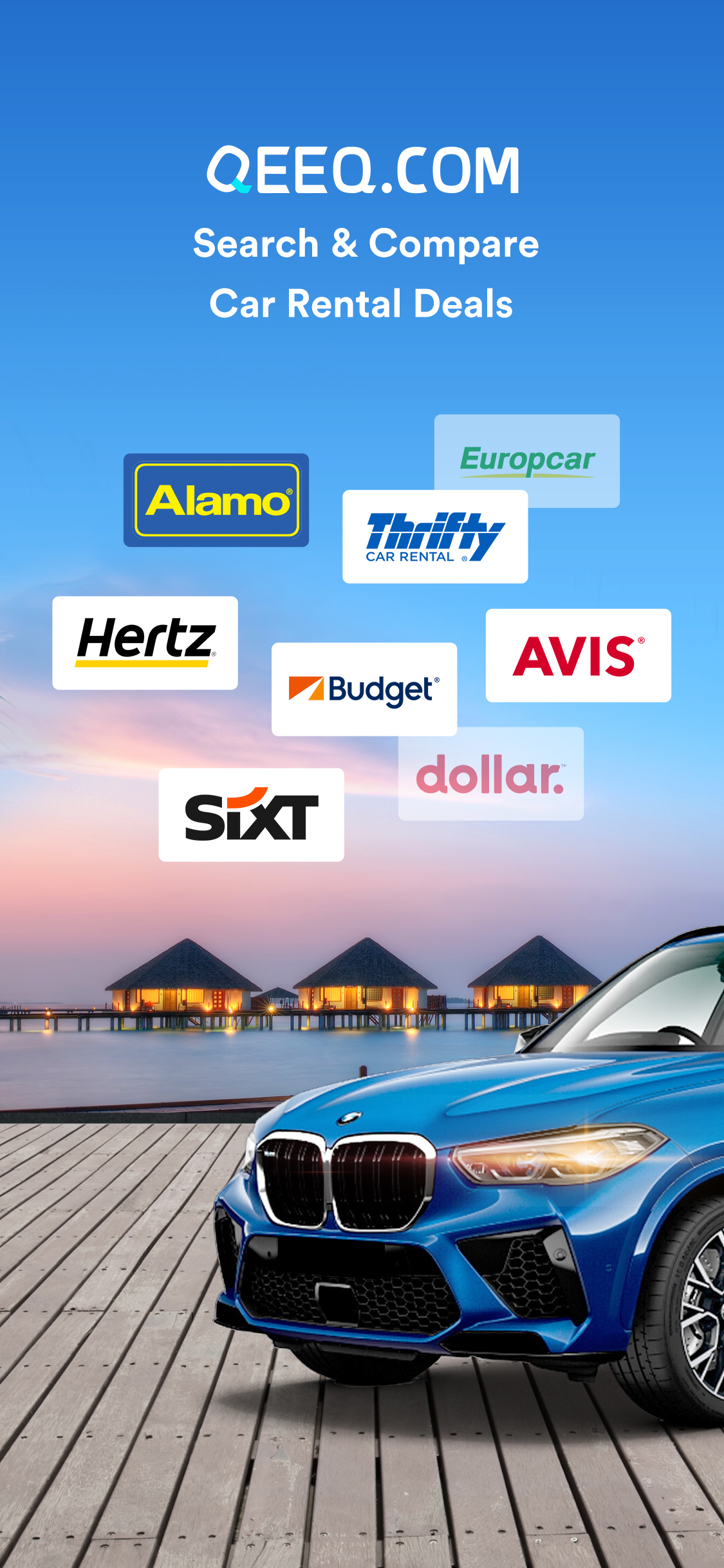 اسکرین شات 1 برنامه QEEQ Car Rental