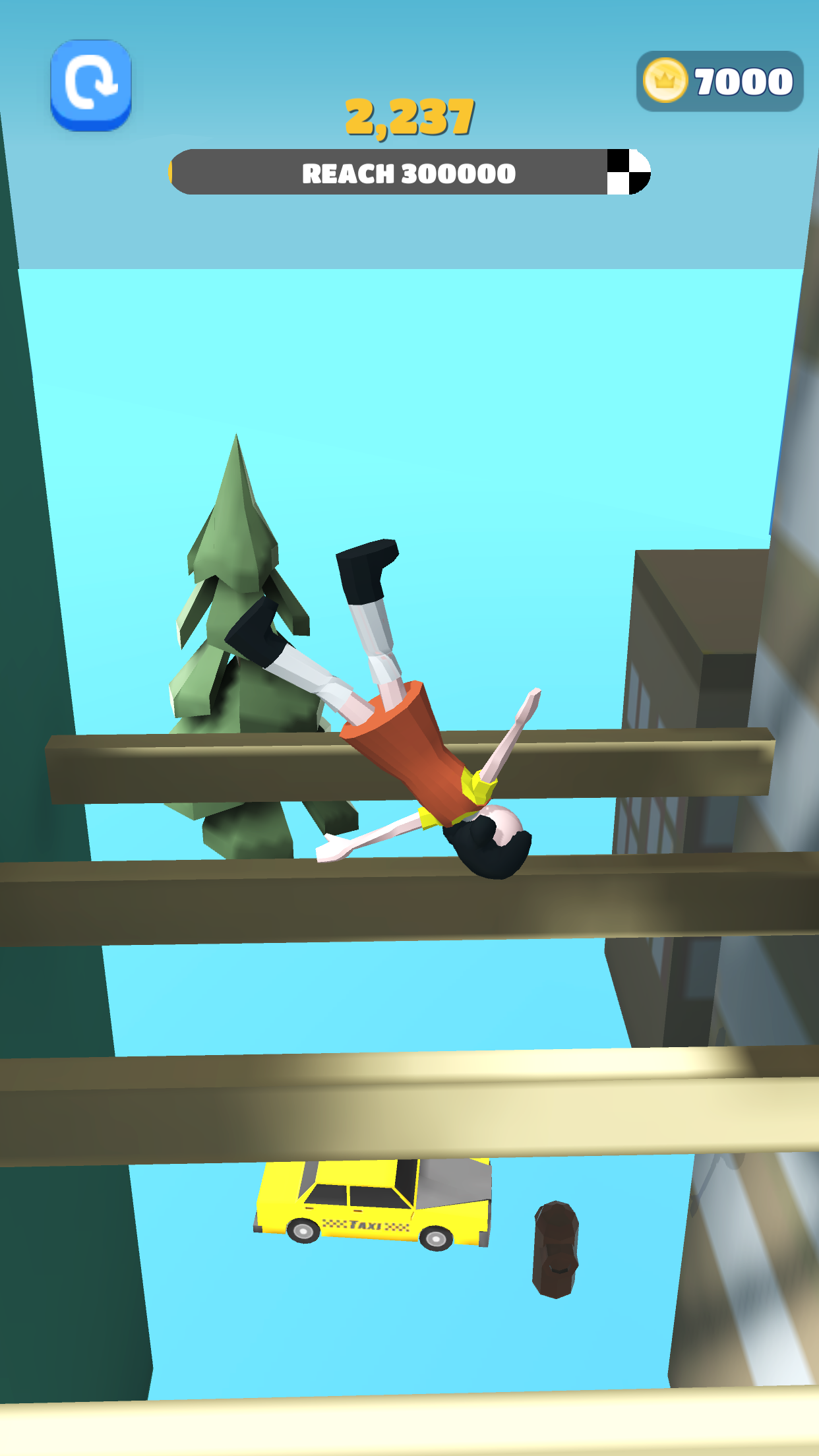 اسکرین شات 3 بازی Fall Ragdoll:Break Bones Game