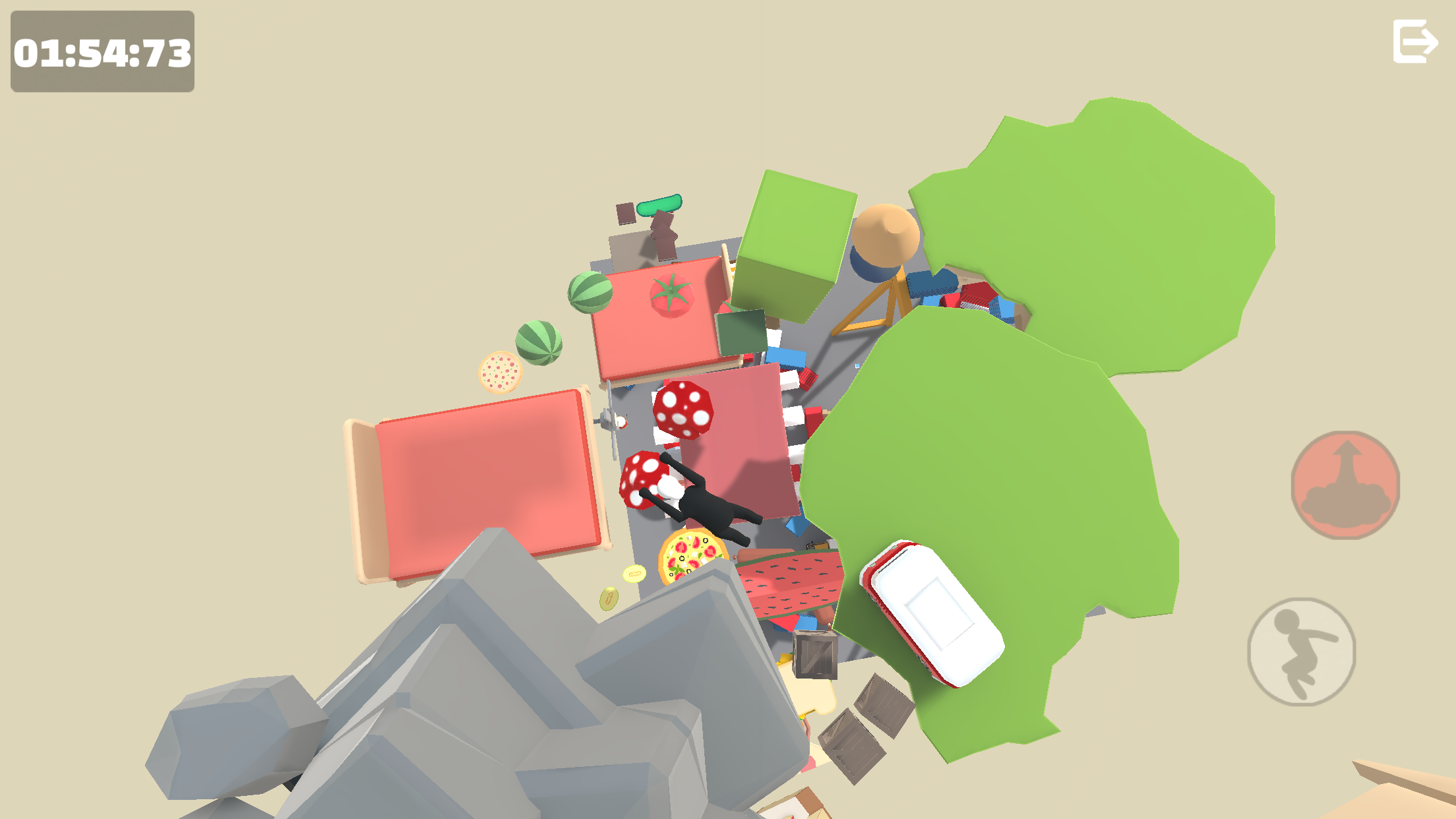 اسکرین شات 4 بازی Ragdoll Up: Climb Jump N Fall