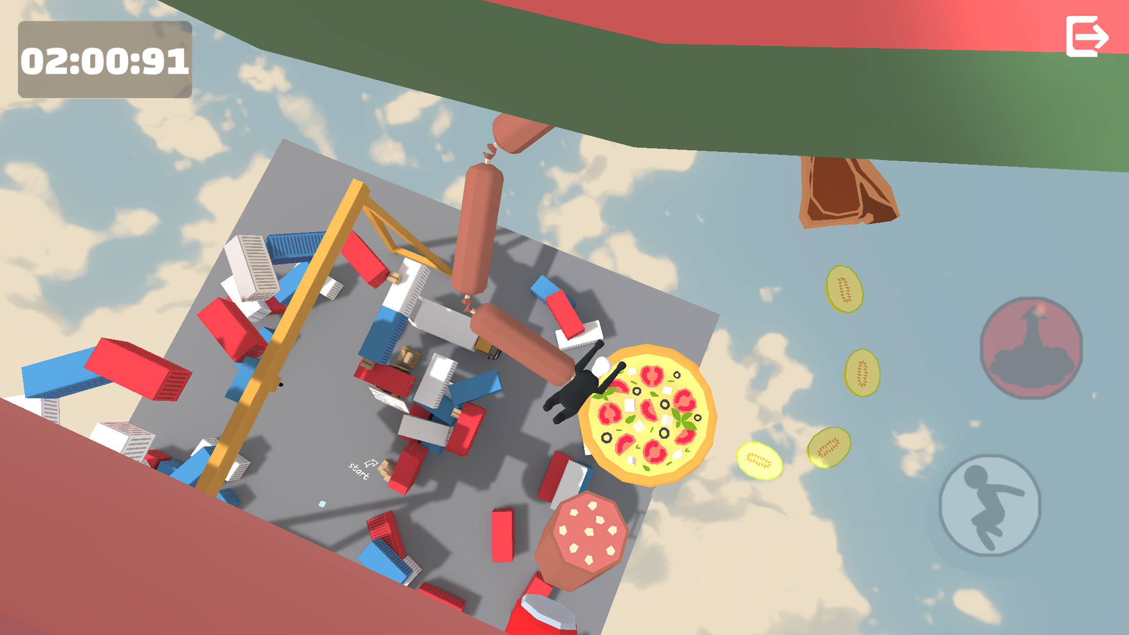 اسکرین شات 5 بازی Ragdoll Up: Climb Jump N Fall