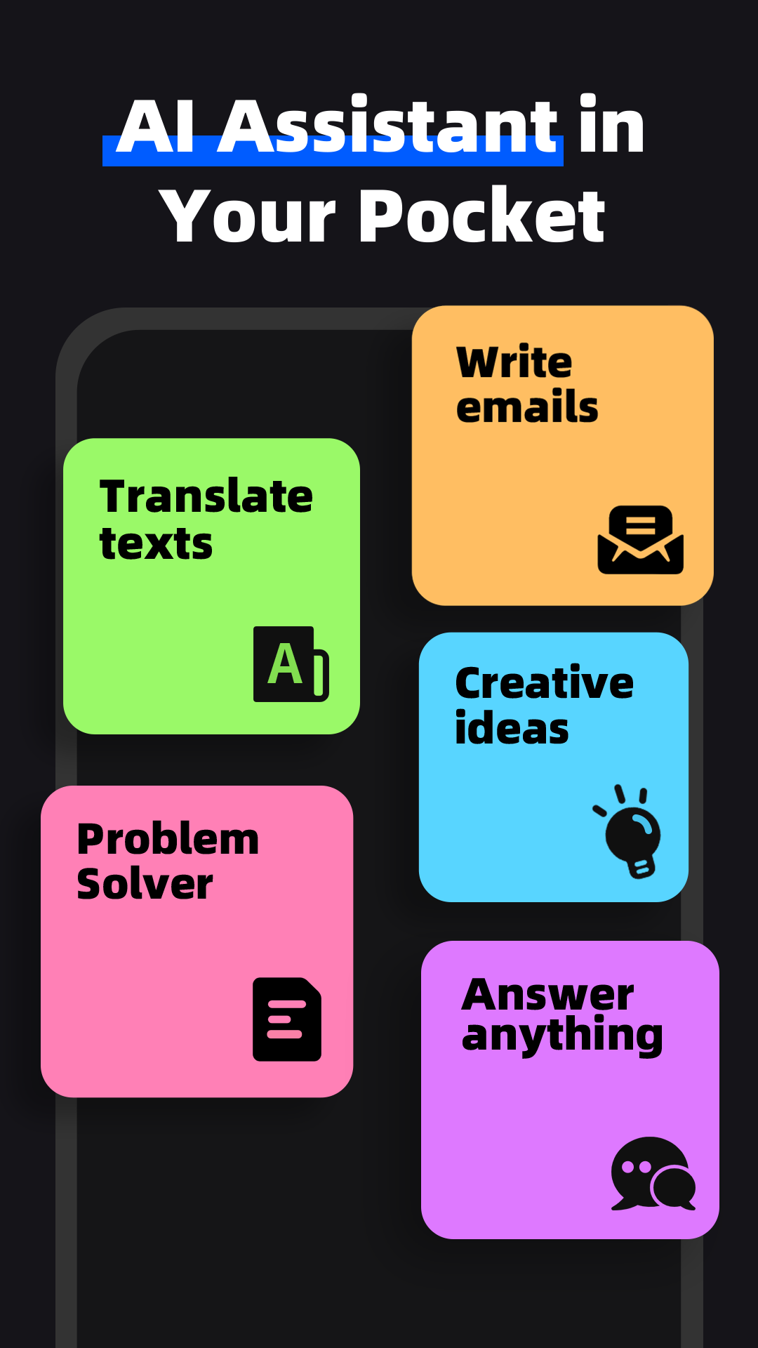اسکرین شات 1 برنامه Question.AI - Chatbot&Math AI