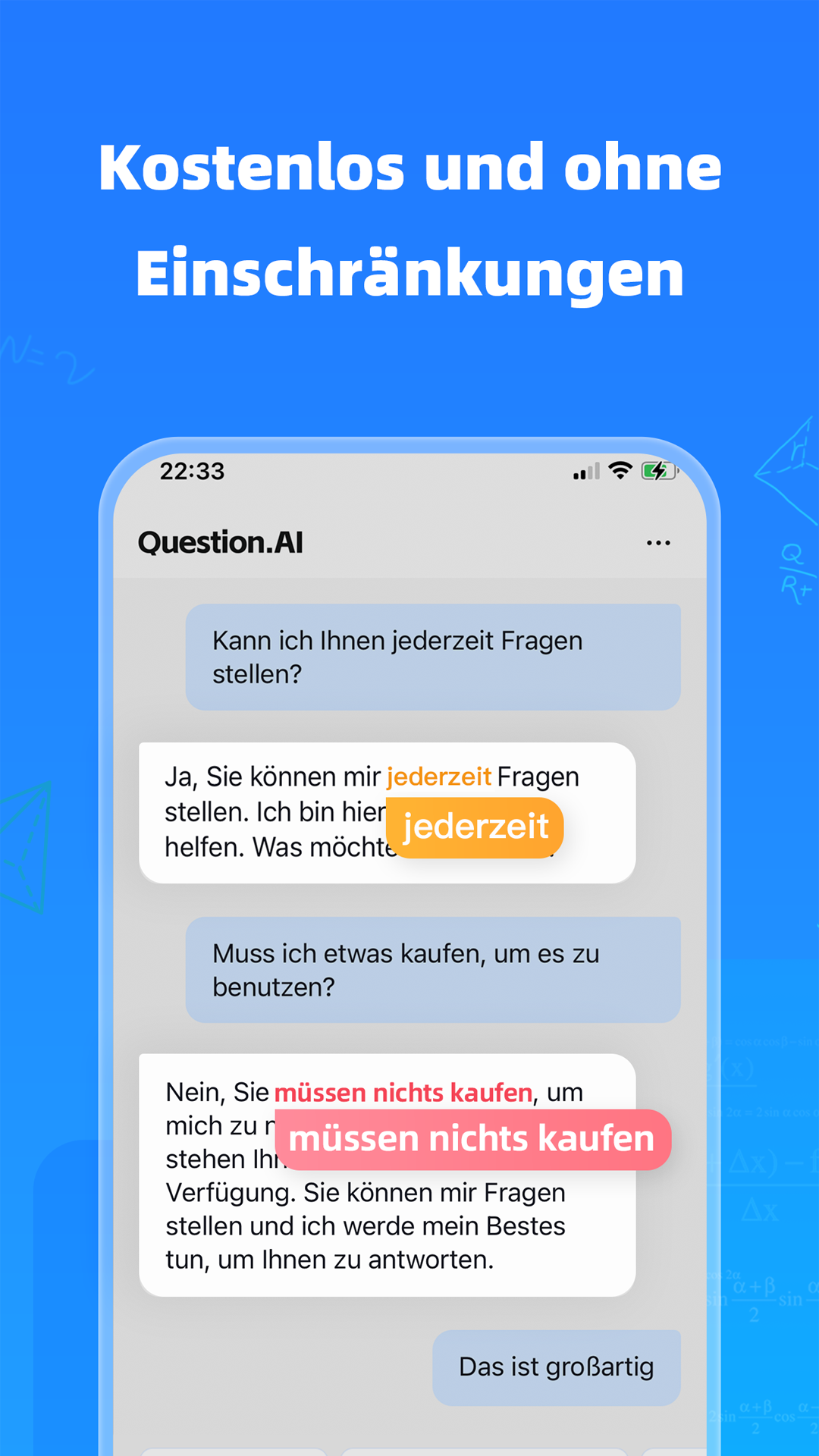 اسکرین شات 4 برنامه Question.AI - Mathe-Löser