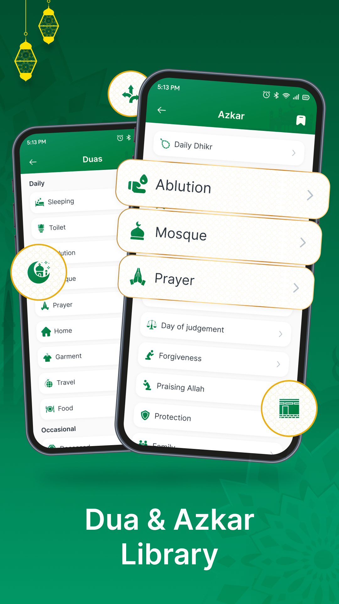 اسکرین شات 4 برنامه Muslim Prayer - Quran Compass