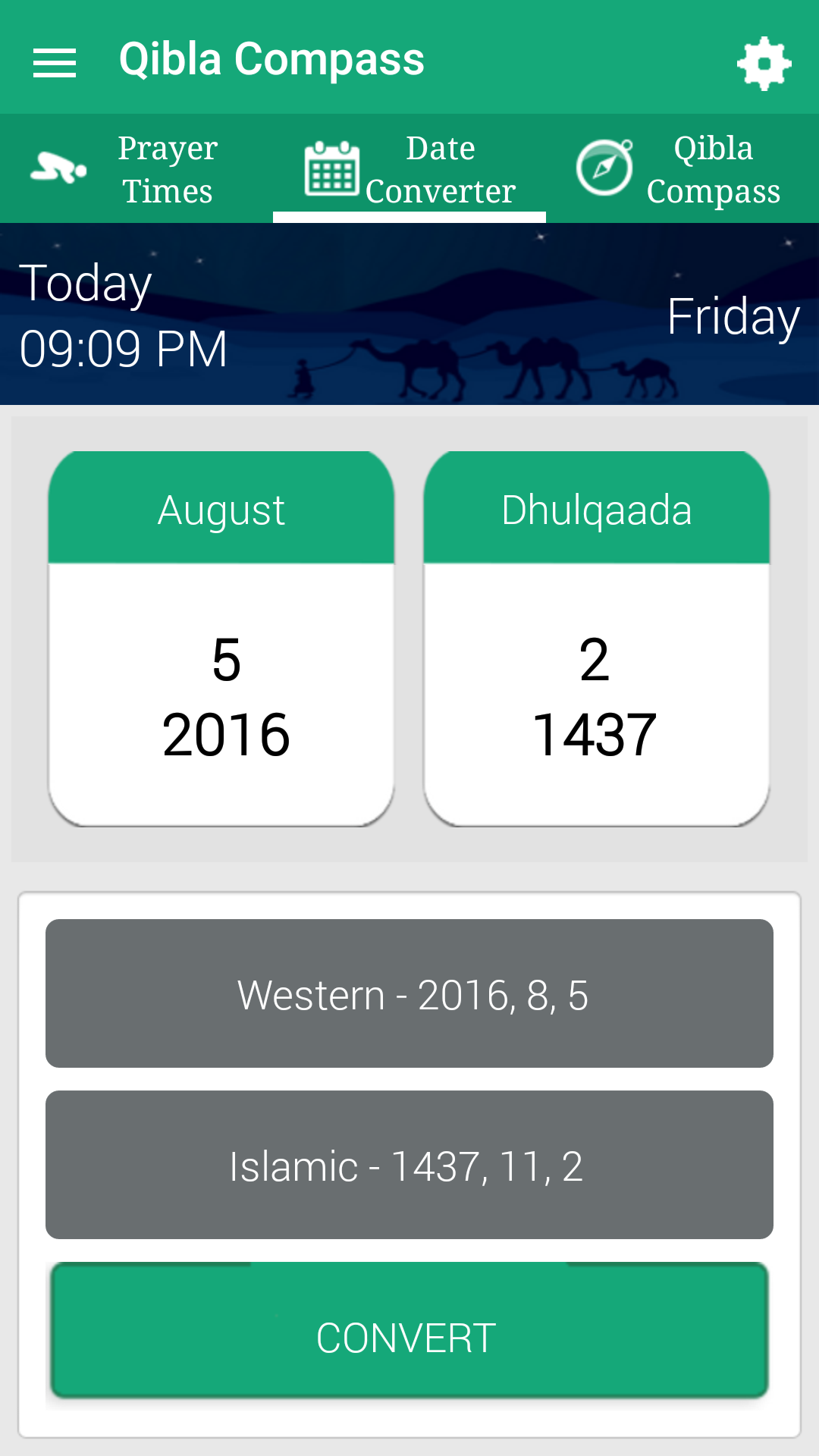 اسکرین شات برنامه Ramadan 2025 - Qibla Compass 6