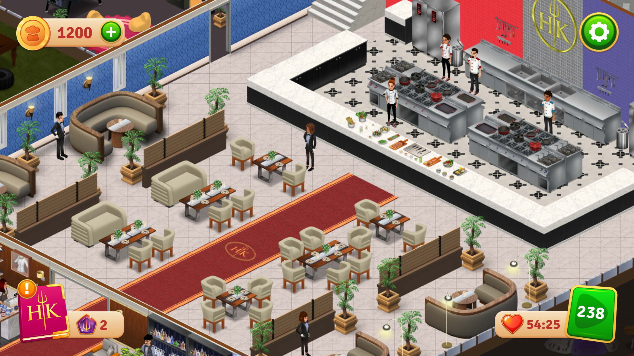 اسکرین شات 7 بازی Hell's Kitchen: Match & Design
