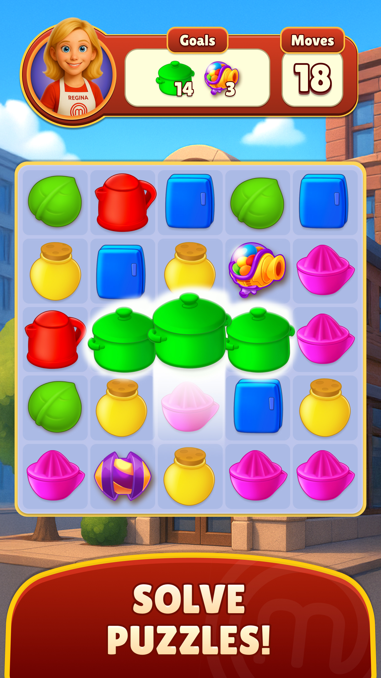 اسکرین شات 1 بازی MasterChef: Cook & Match