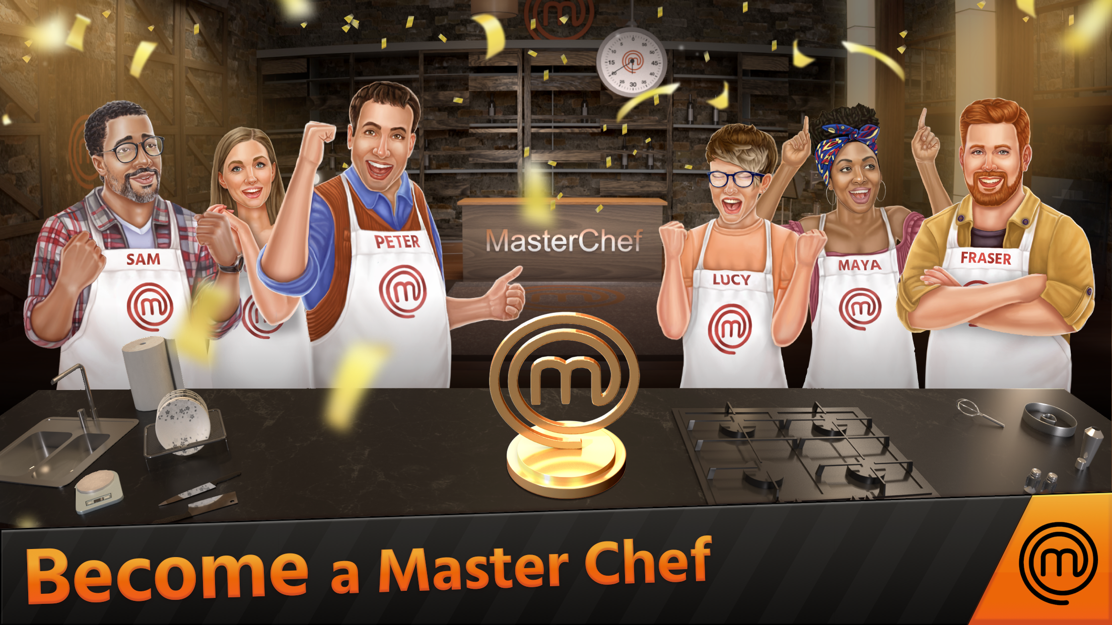 اسکرین شات 1 بازی MasterChef: Cook & Match