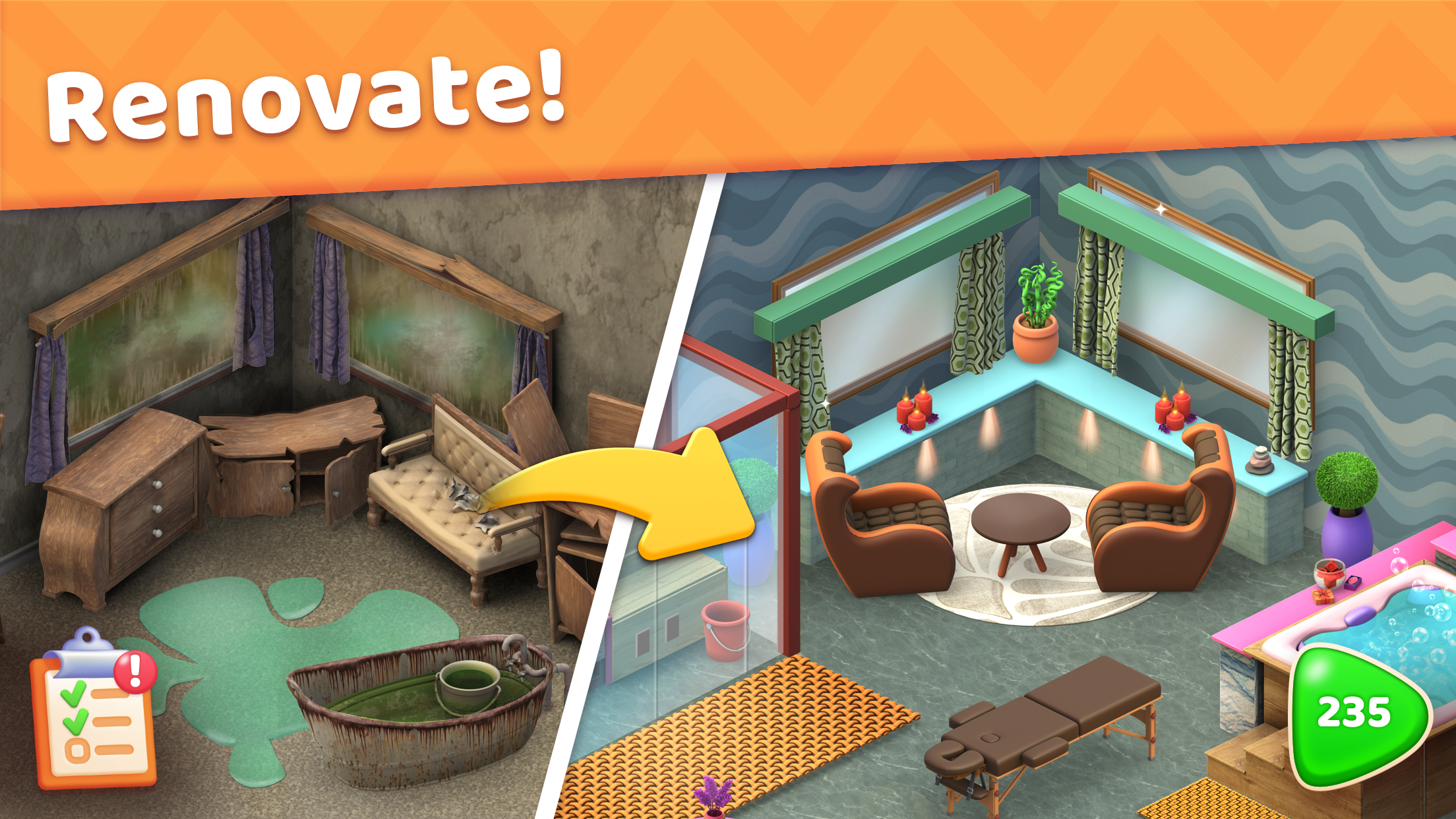 اسکرین شات 1 بازی Puzzleton: Match & Design