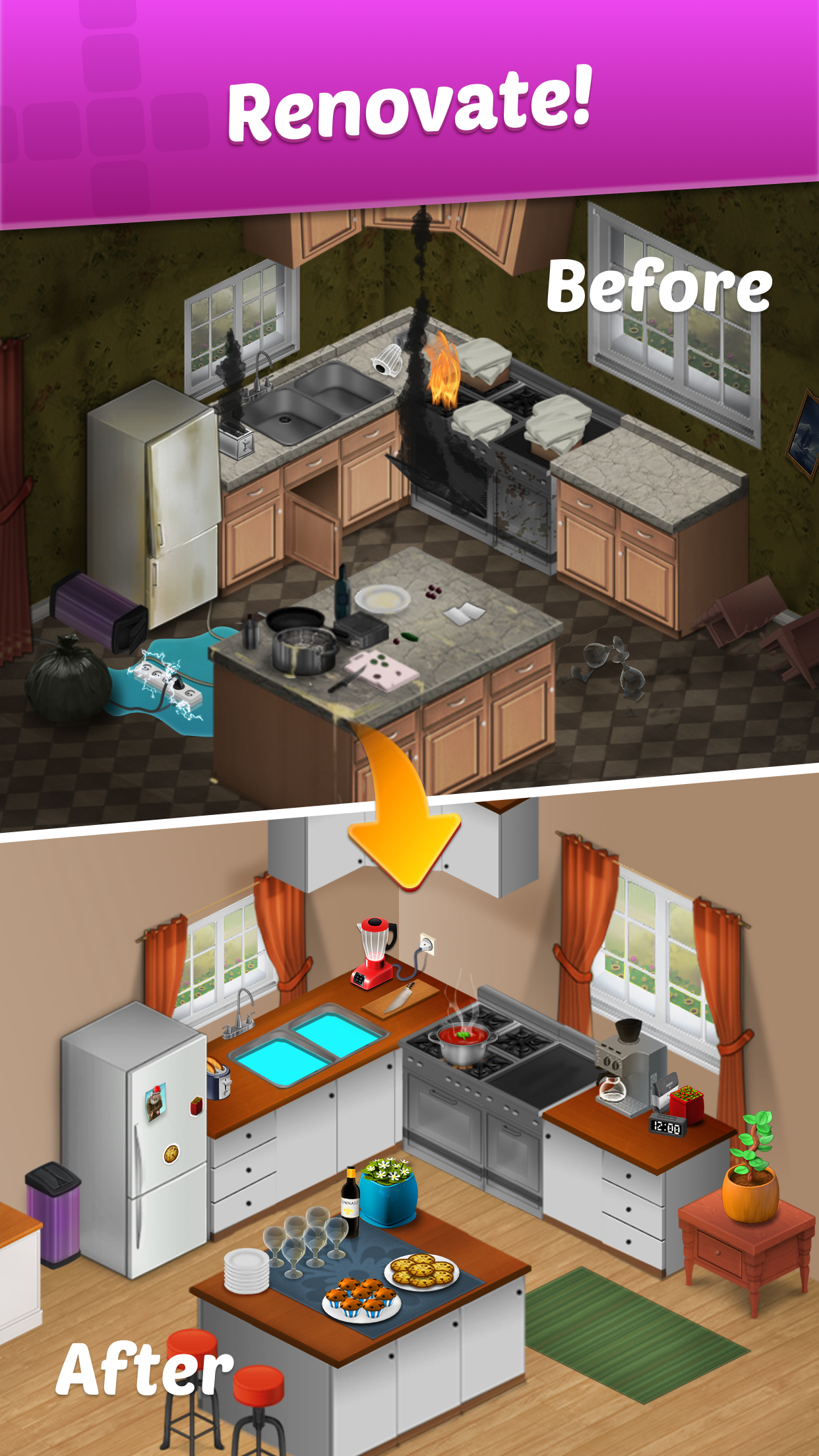 اسکرین شات 1 بازی Wordington: Word Hunt & Design