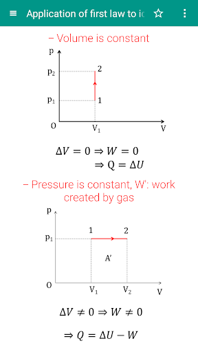 اسکرین شات 2 برنامه Physics Formulas