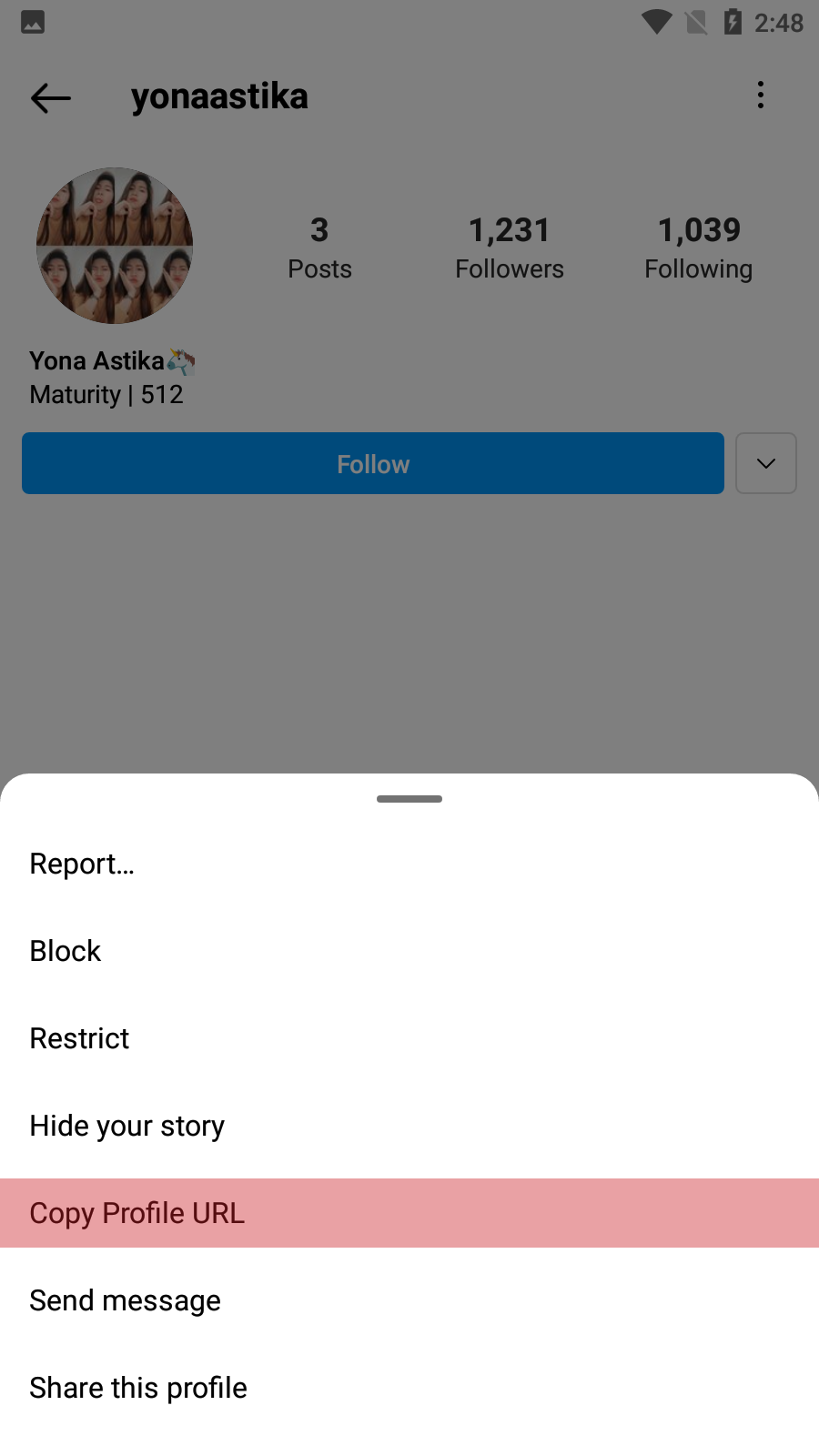 اسکرین شات 1 برنامه HD Profile Picture Downloader