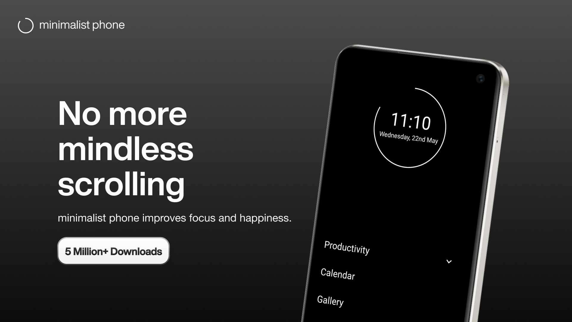 اسکرین شات 1 برنامه minimalist phone: Launcher