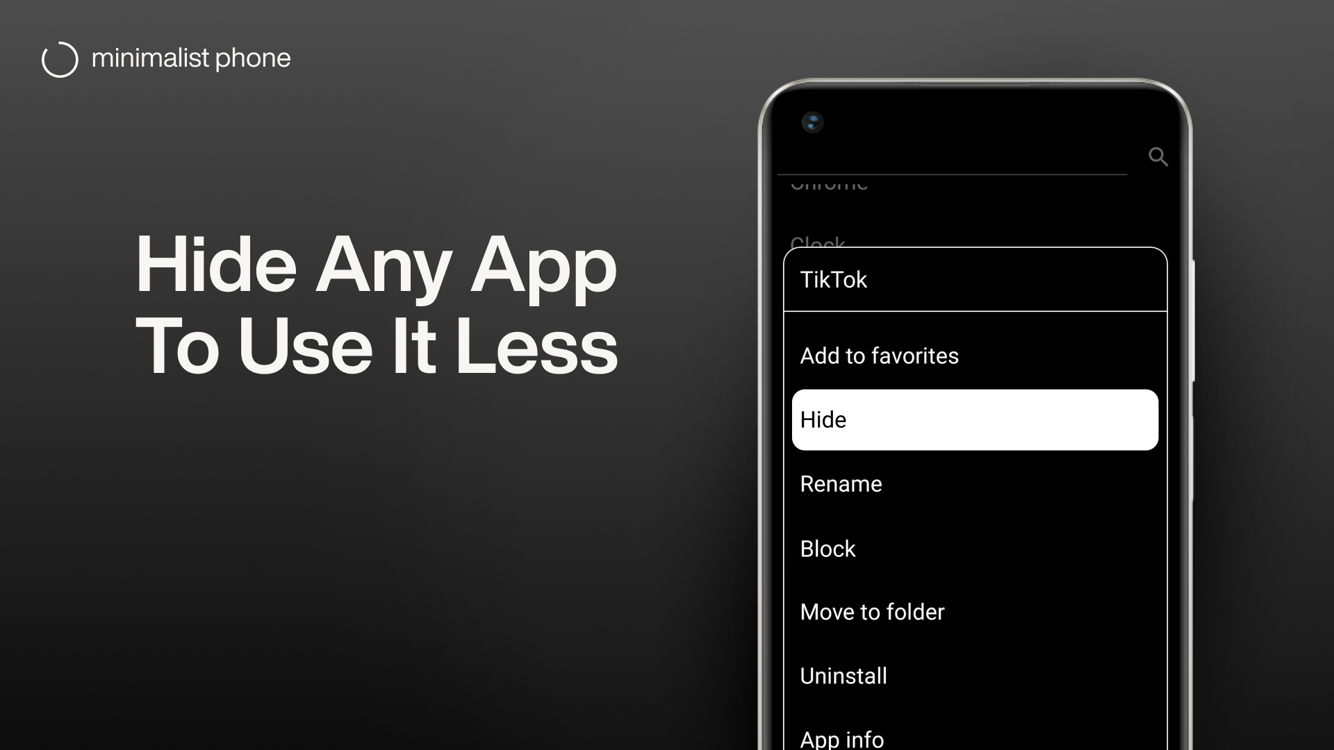 اسکرین شات 6 برنامه minimalist phone: Launcher