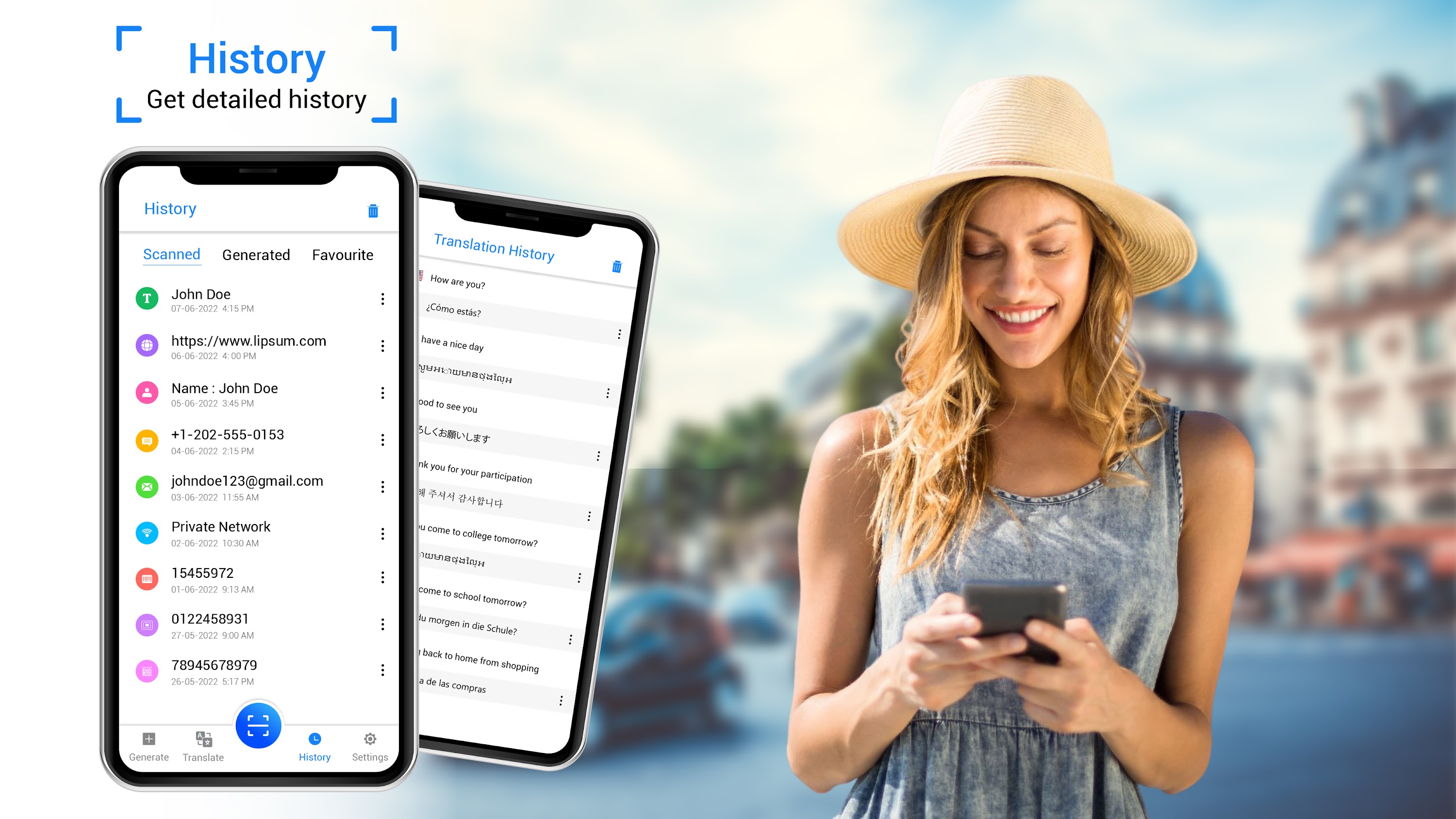 اسکرین شات 4 برنامه QR Code Reader: Scanner App