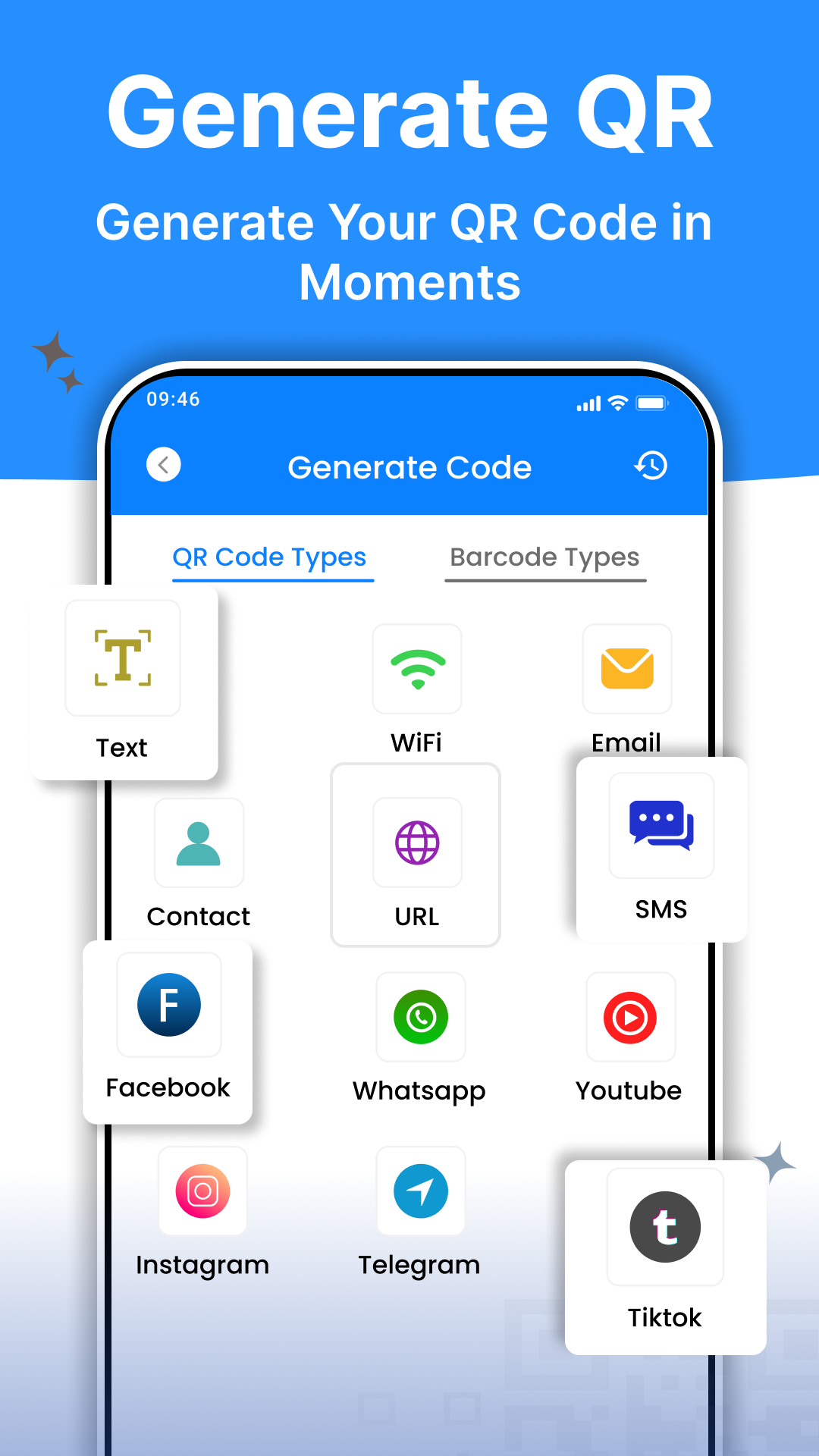 اسکرین شات 3 برنامه QR Code Reader: Scanner App