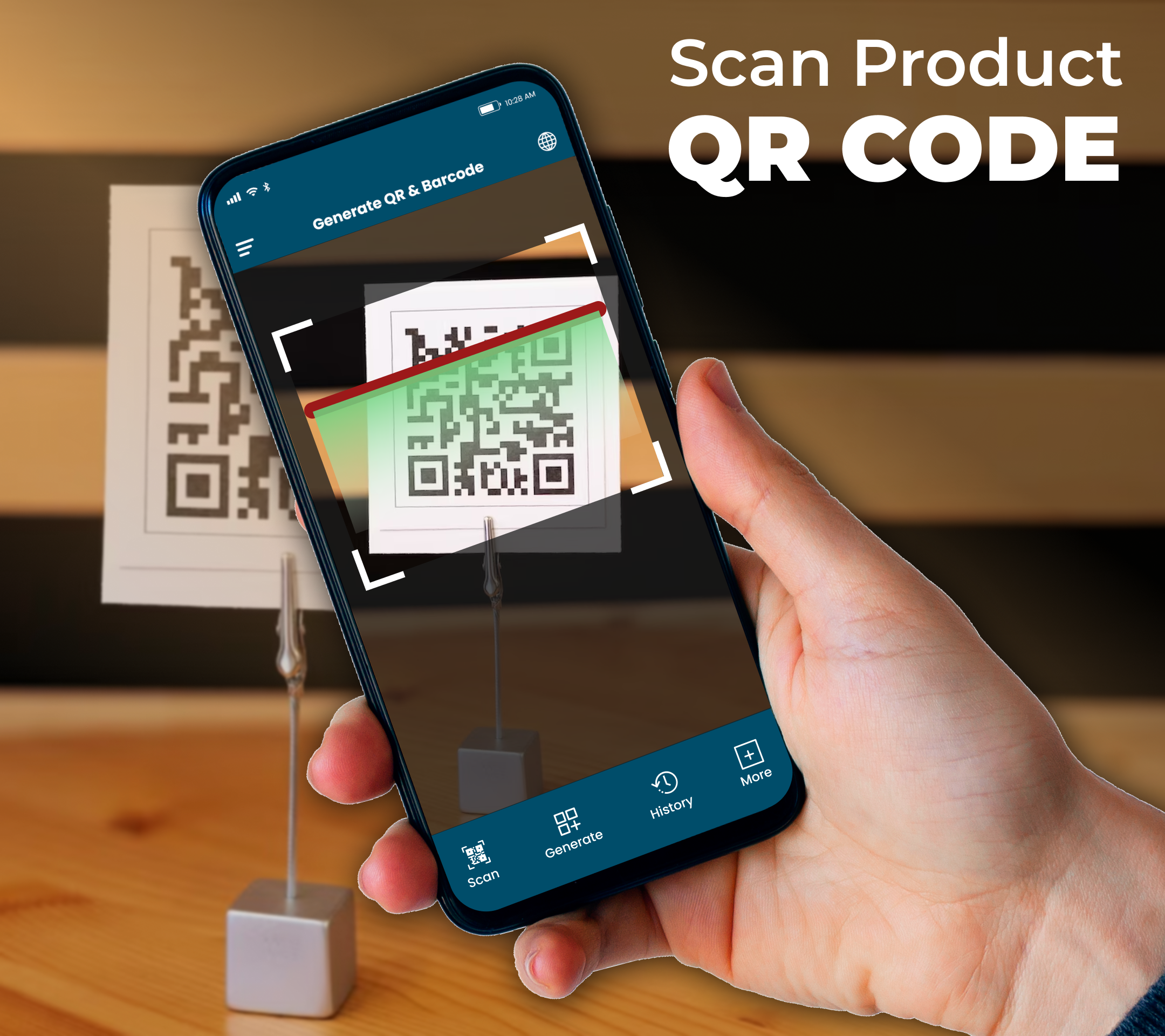 اسکرین شات 1 برنامه QR Barcode Scanner & Reader