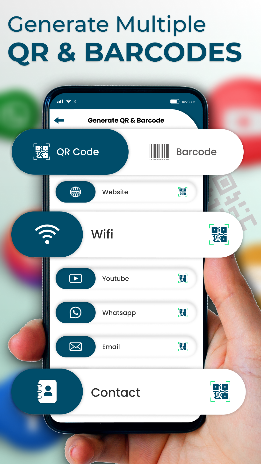 اسکرین شات 5 برنامه QR Barcode Scanner & Reader