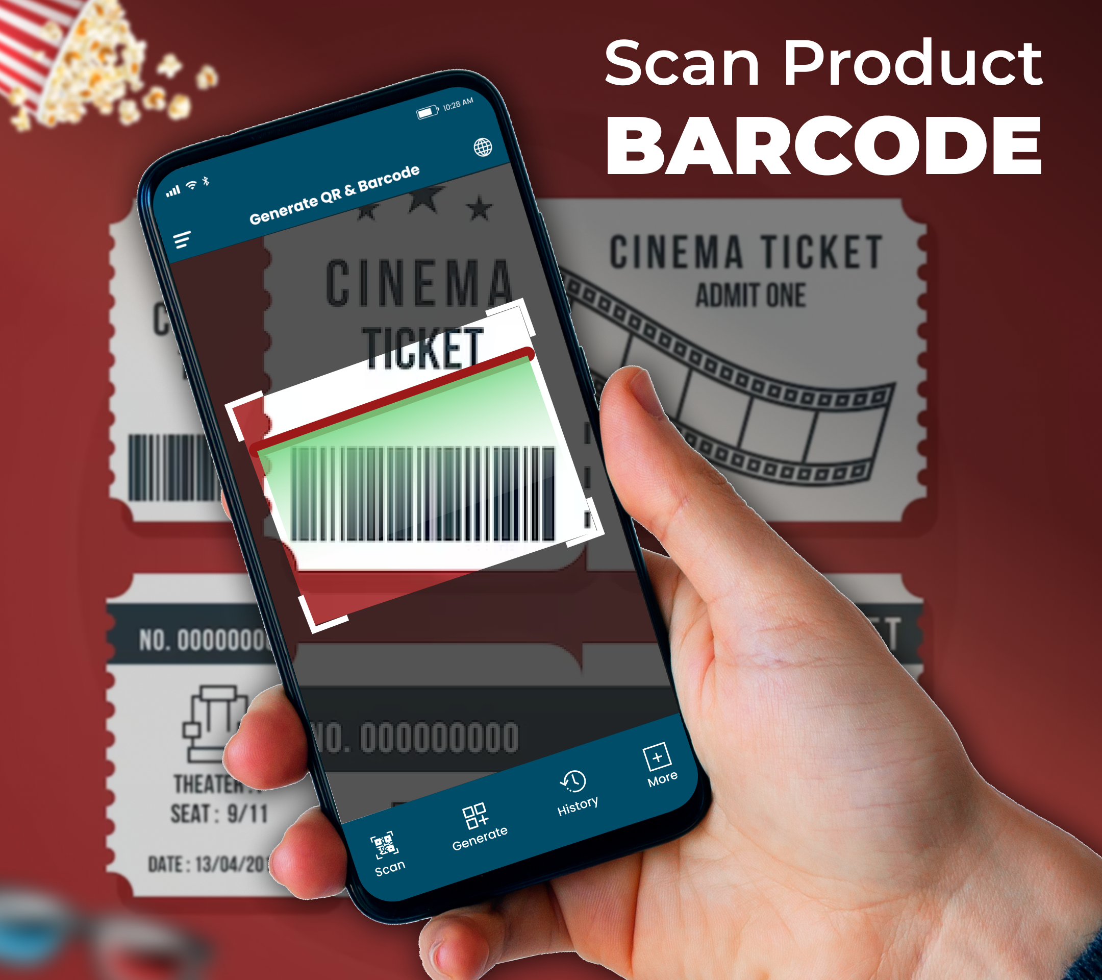 اسکرین شات 3 برنامه QR Barcode Scanner & Reader
